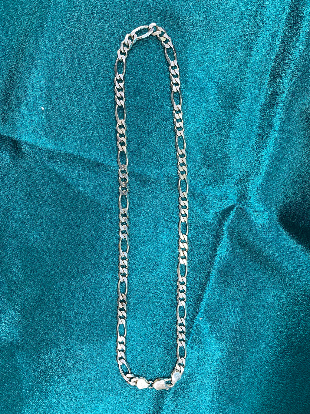 5mm Figaro silver chain