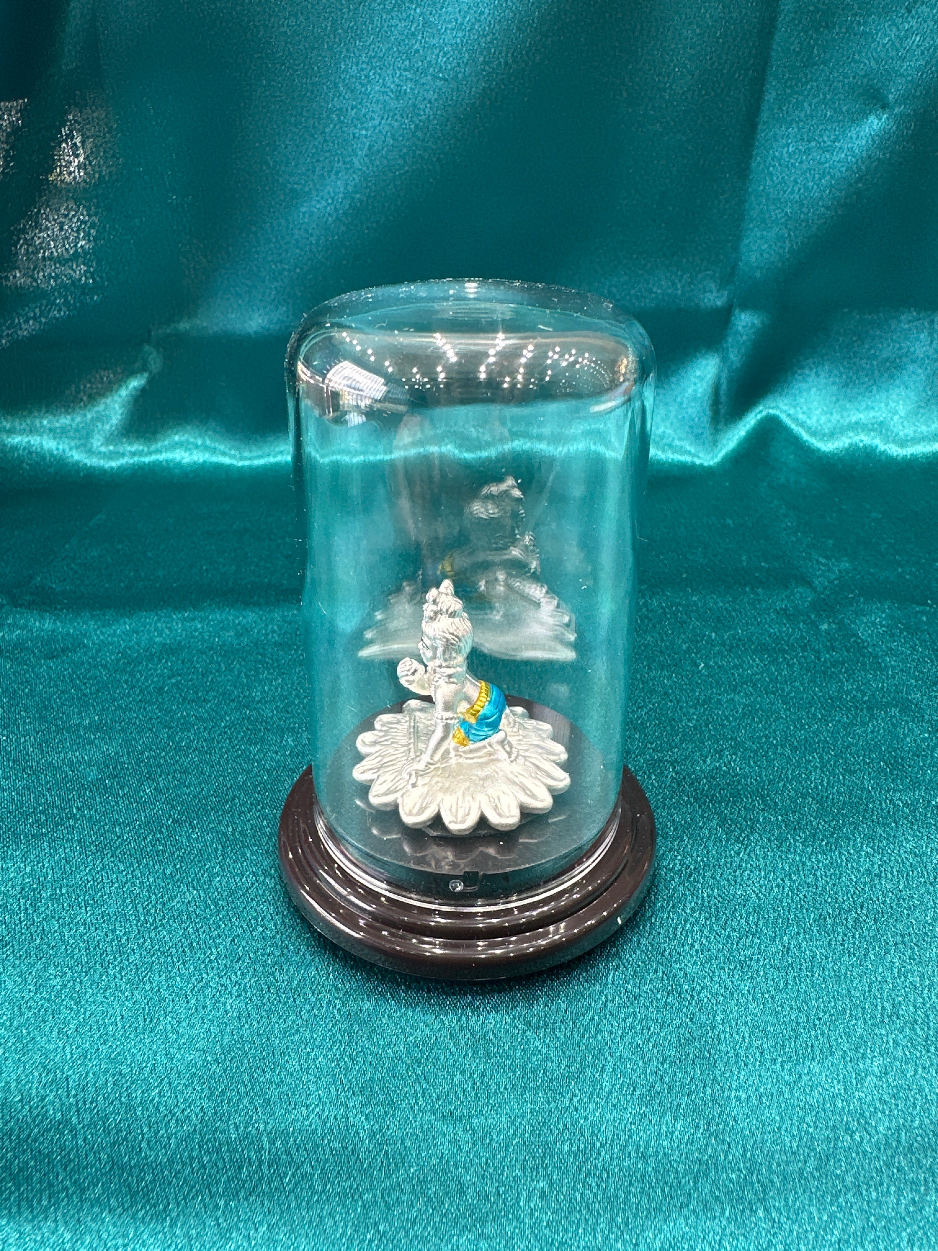 Pure Silver Krishna Ji Idol (Murti)