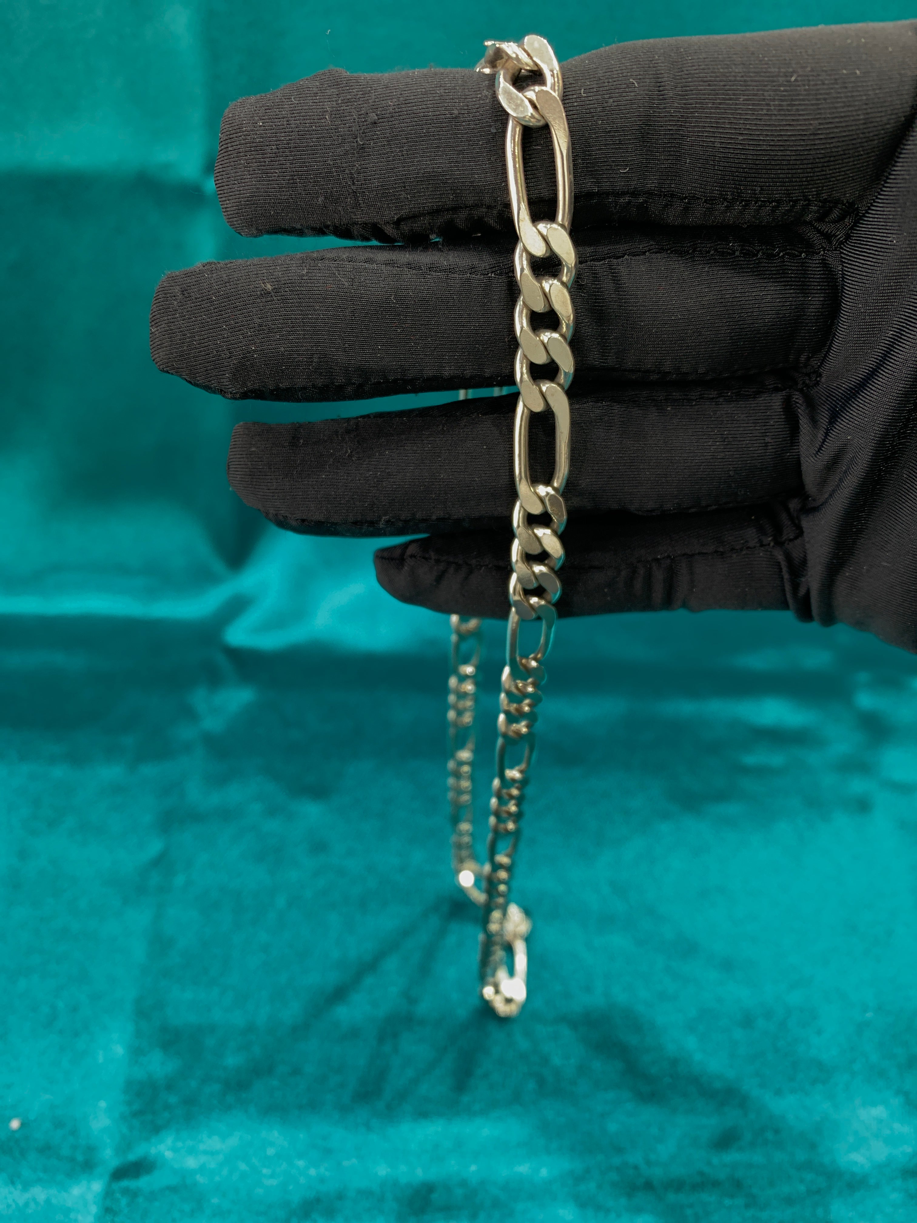 5mm Figaro silver chain