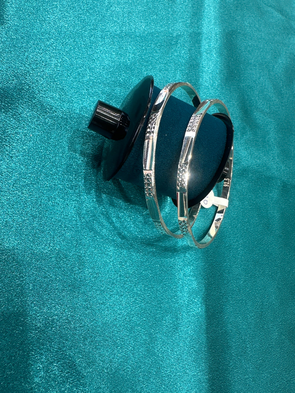 Designer Silver Bangles