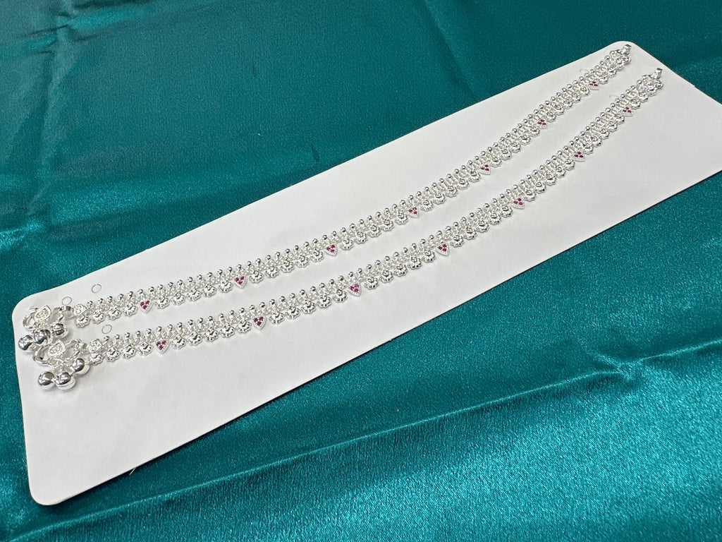 Women’s Fancy/Traditional Silver Anklet