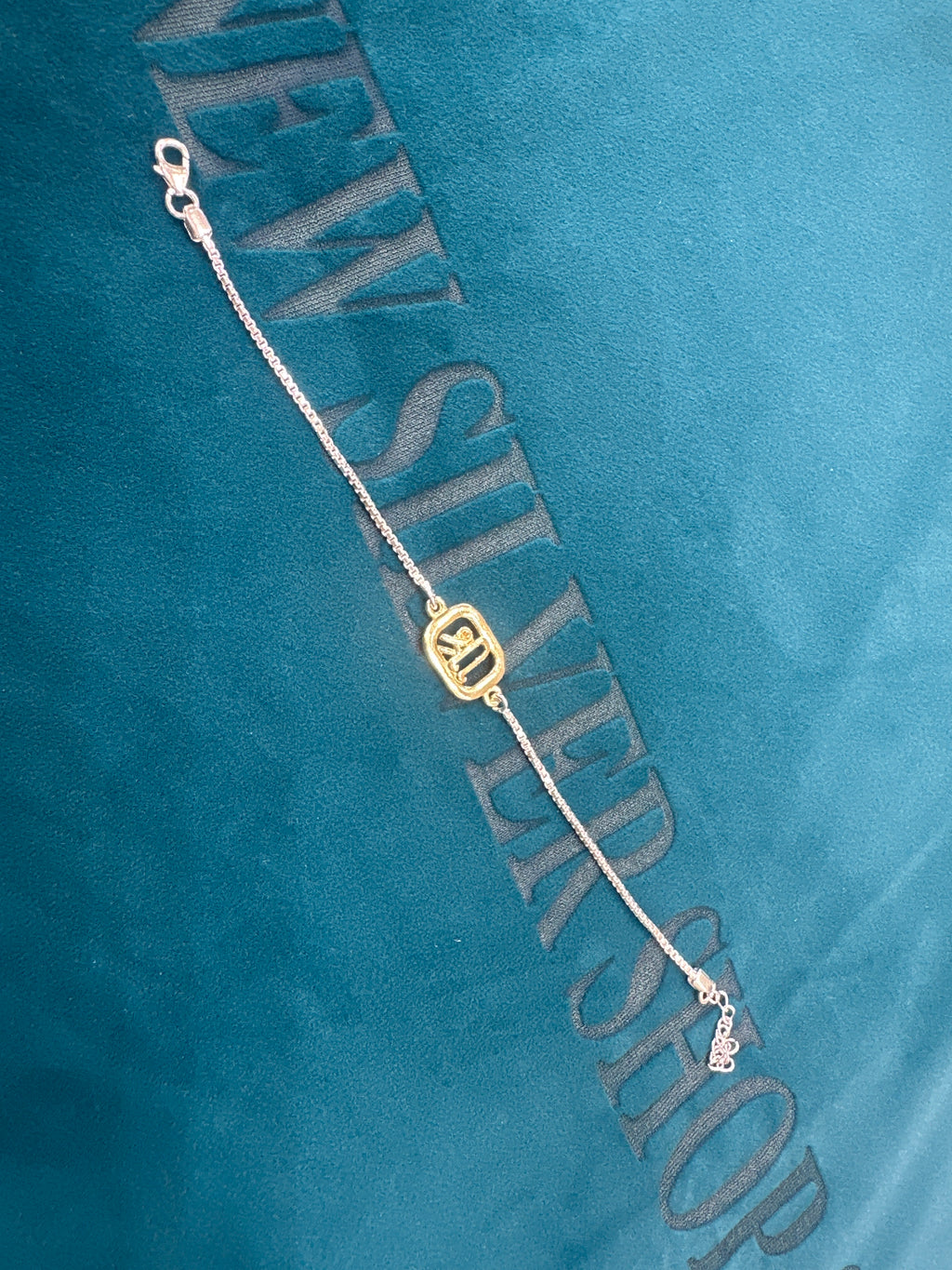 Silver Fancy Rakhi