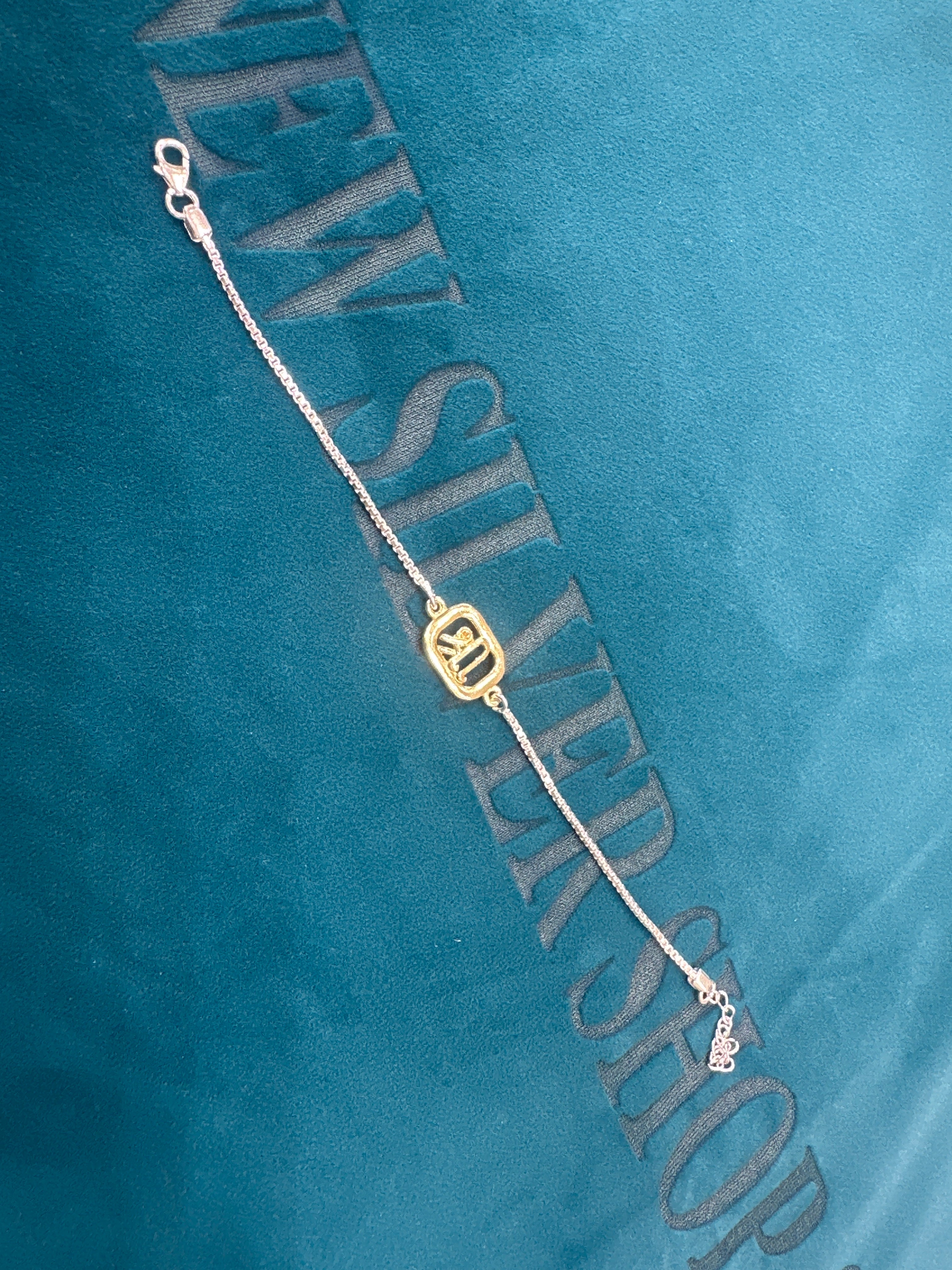 Silver Fancy Rakhi