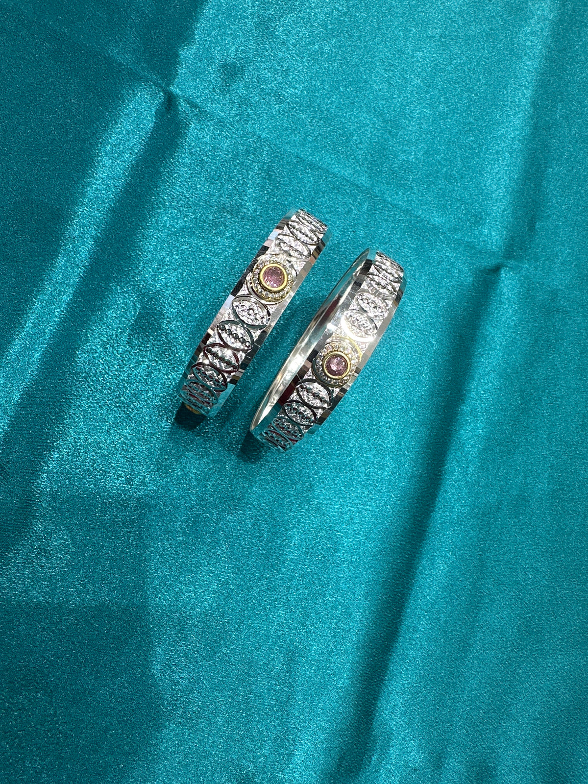 Designer Silver Bangles