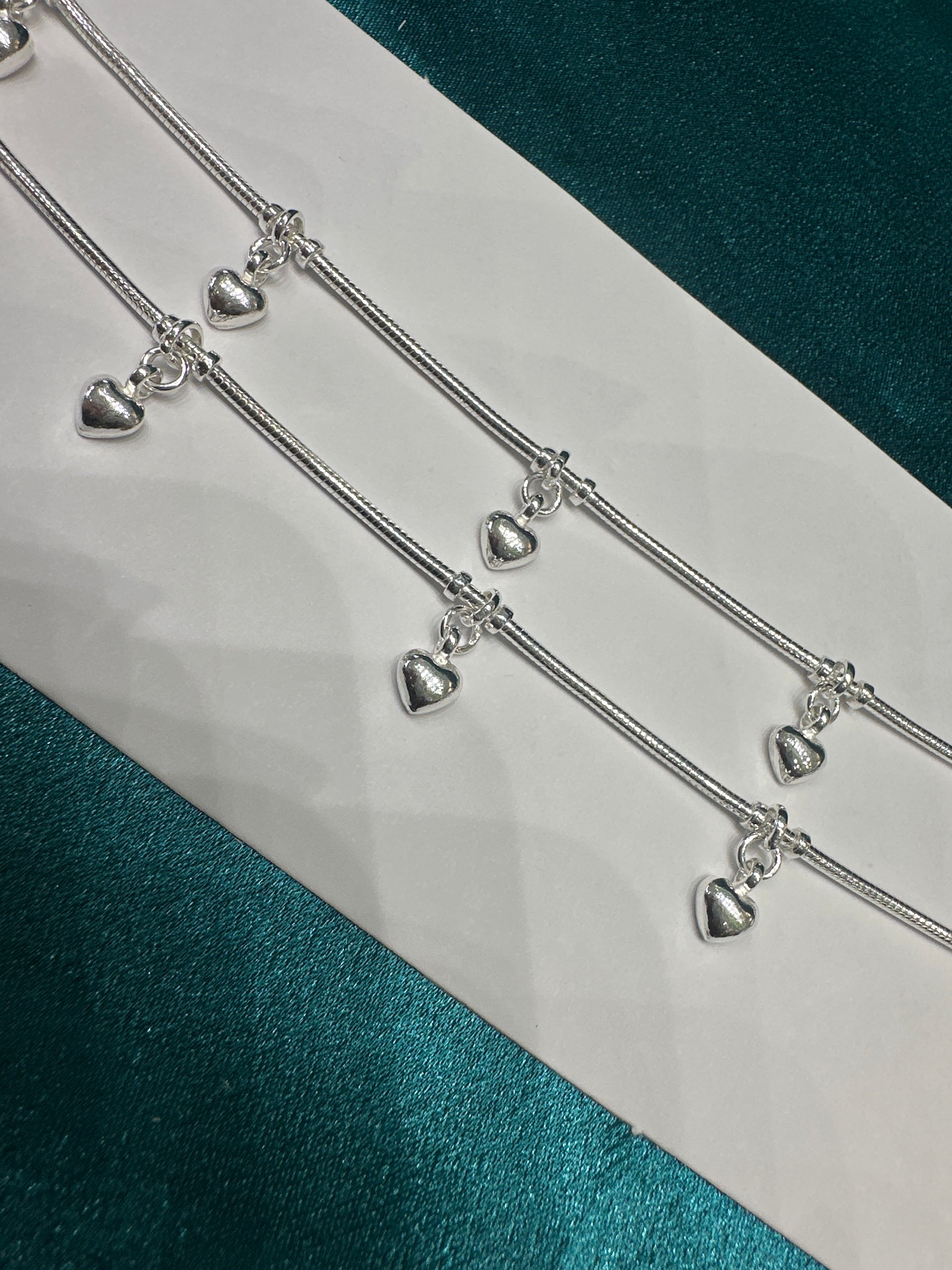 Women’s Fancy/Traditional Silver Anklet