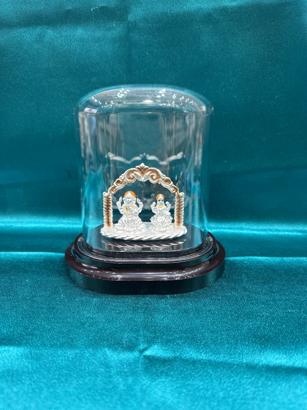 Pure Silver  Lakshmi Ganesh Ji Idol (Murti)