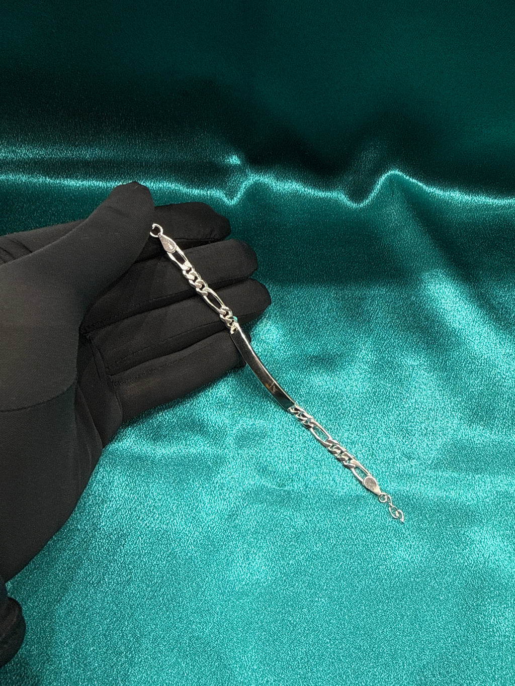 Kids Plate Figoro Link Sikver 925 Bracelet (5mm)