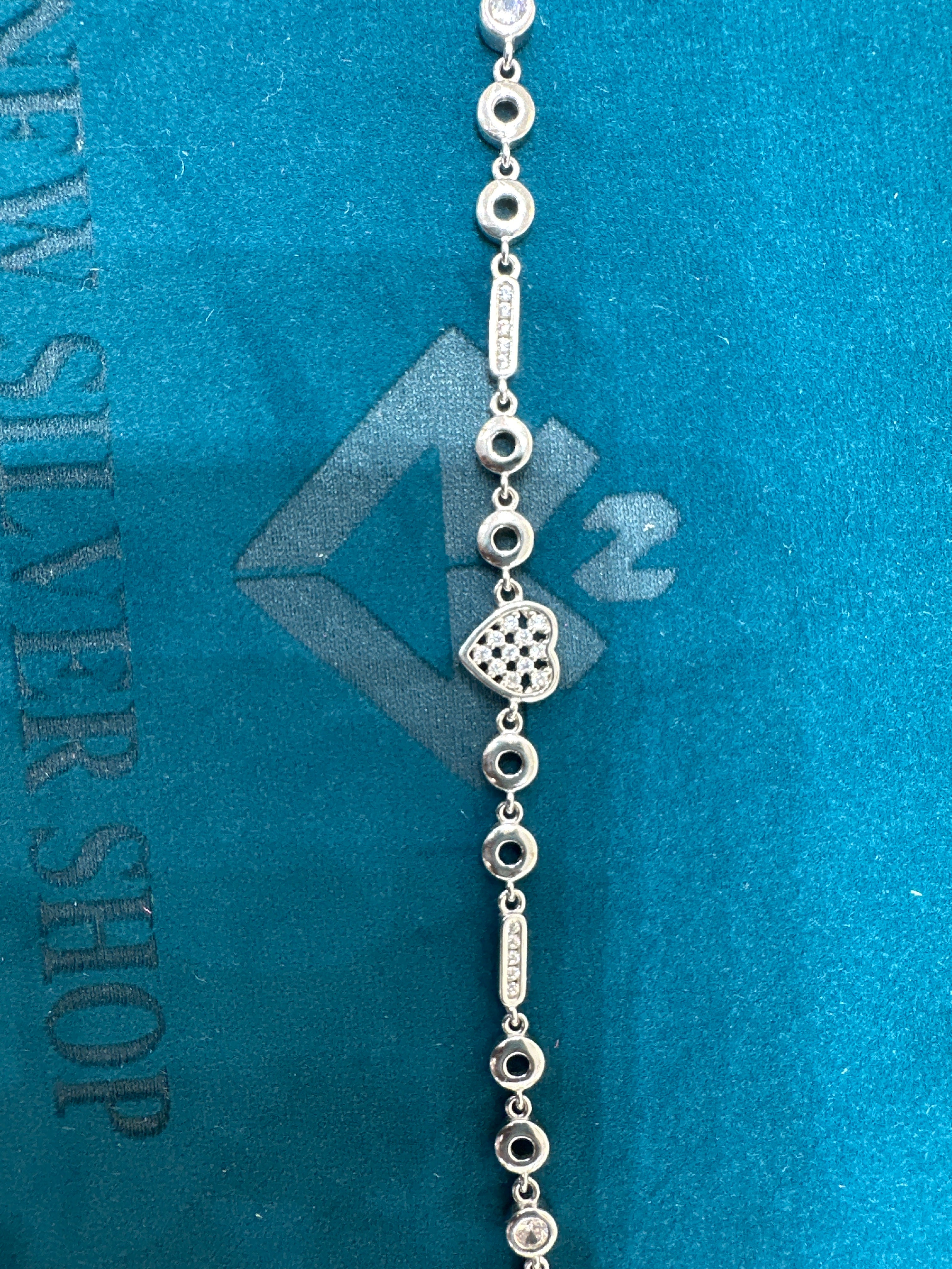 Women’s Fancy Silver 925 Bracelet