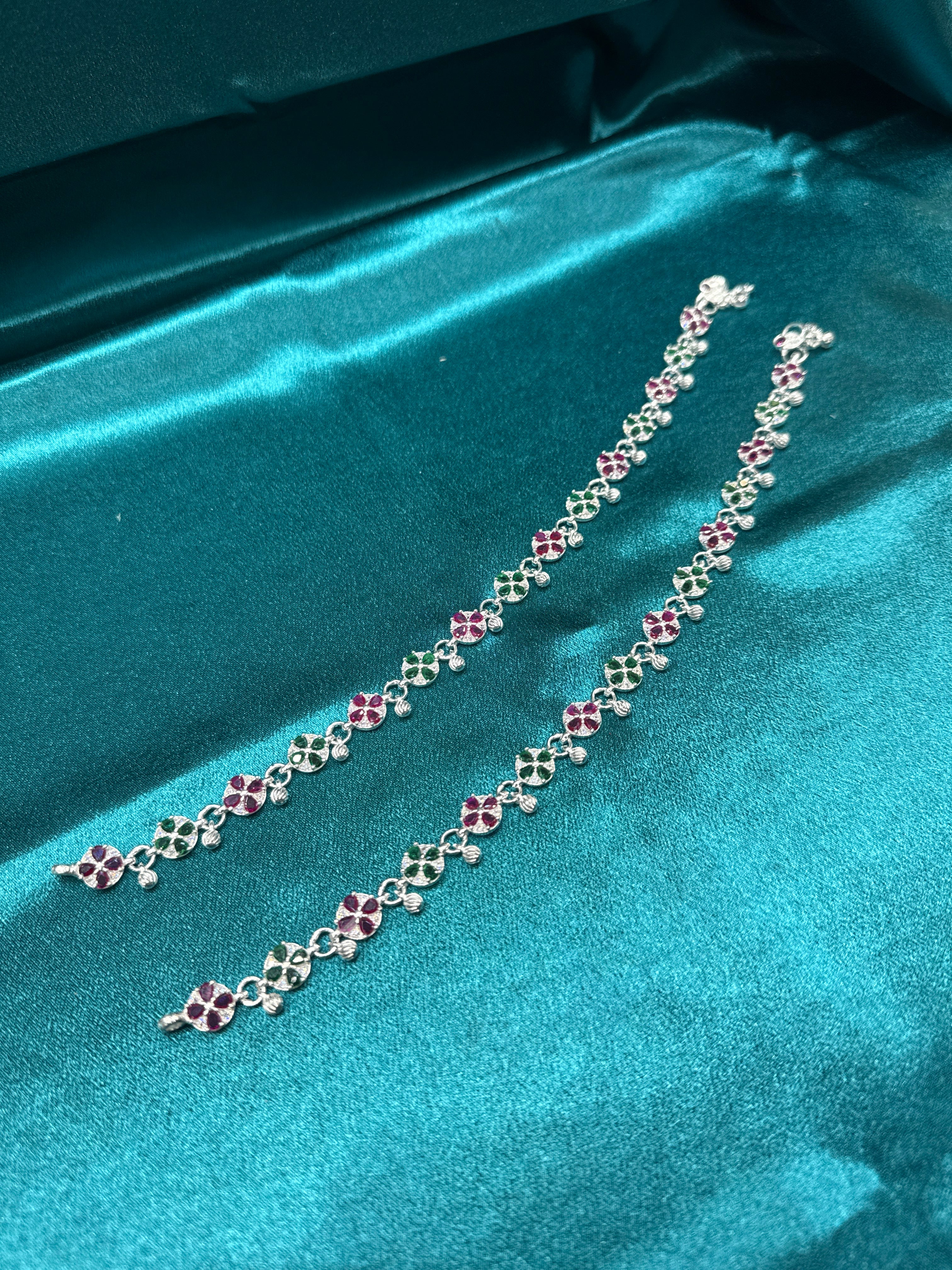 Women’s Fancy/Traditional Silver Anklet