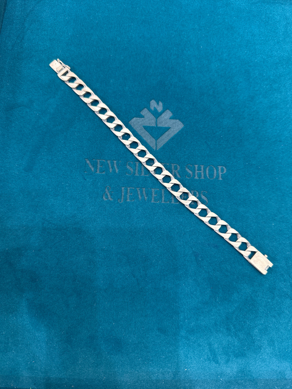 Men’s Designer Silver Bracelet (10mm)