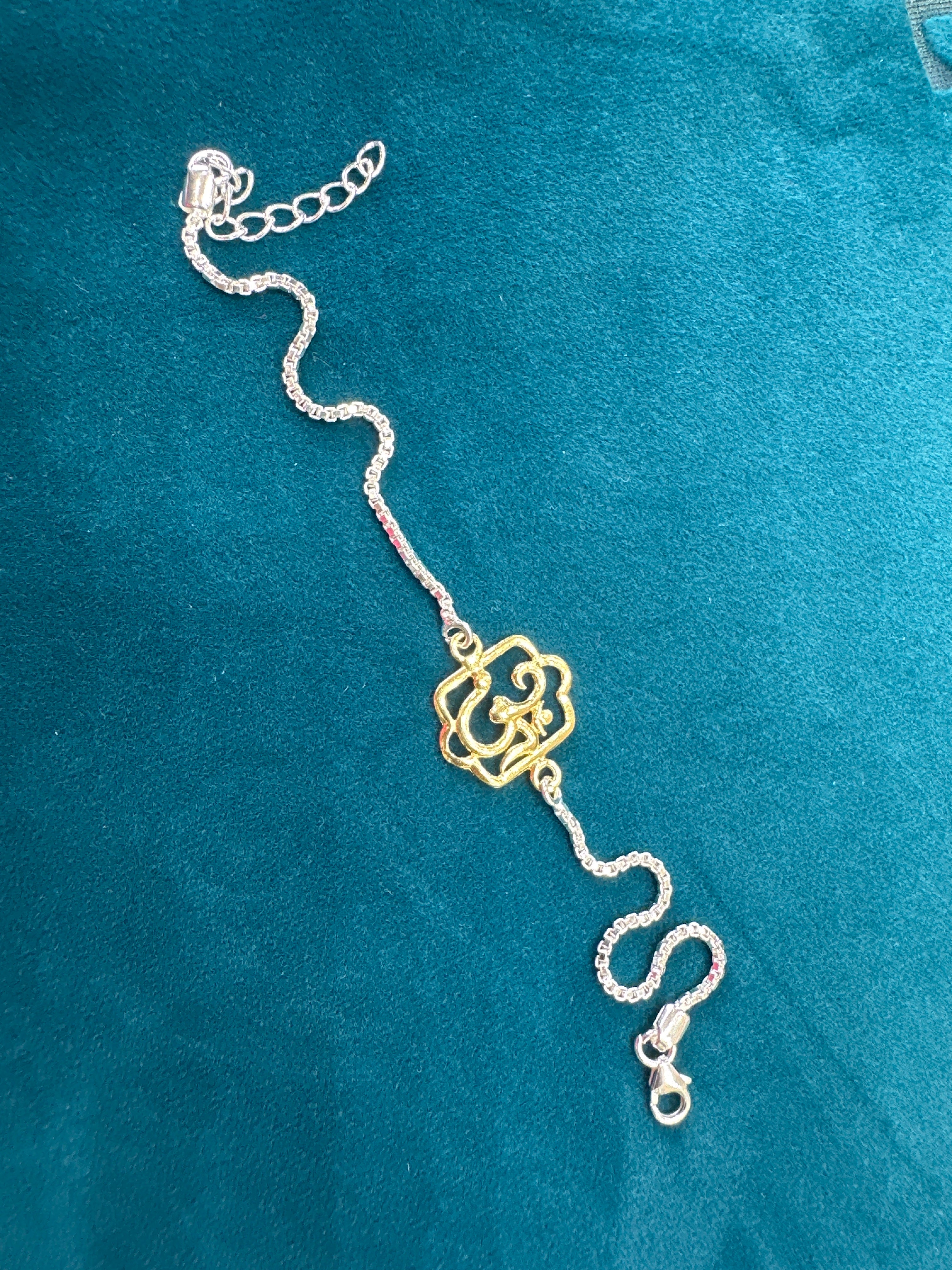 Silver Fancy Rakhi