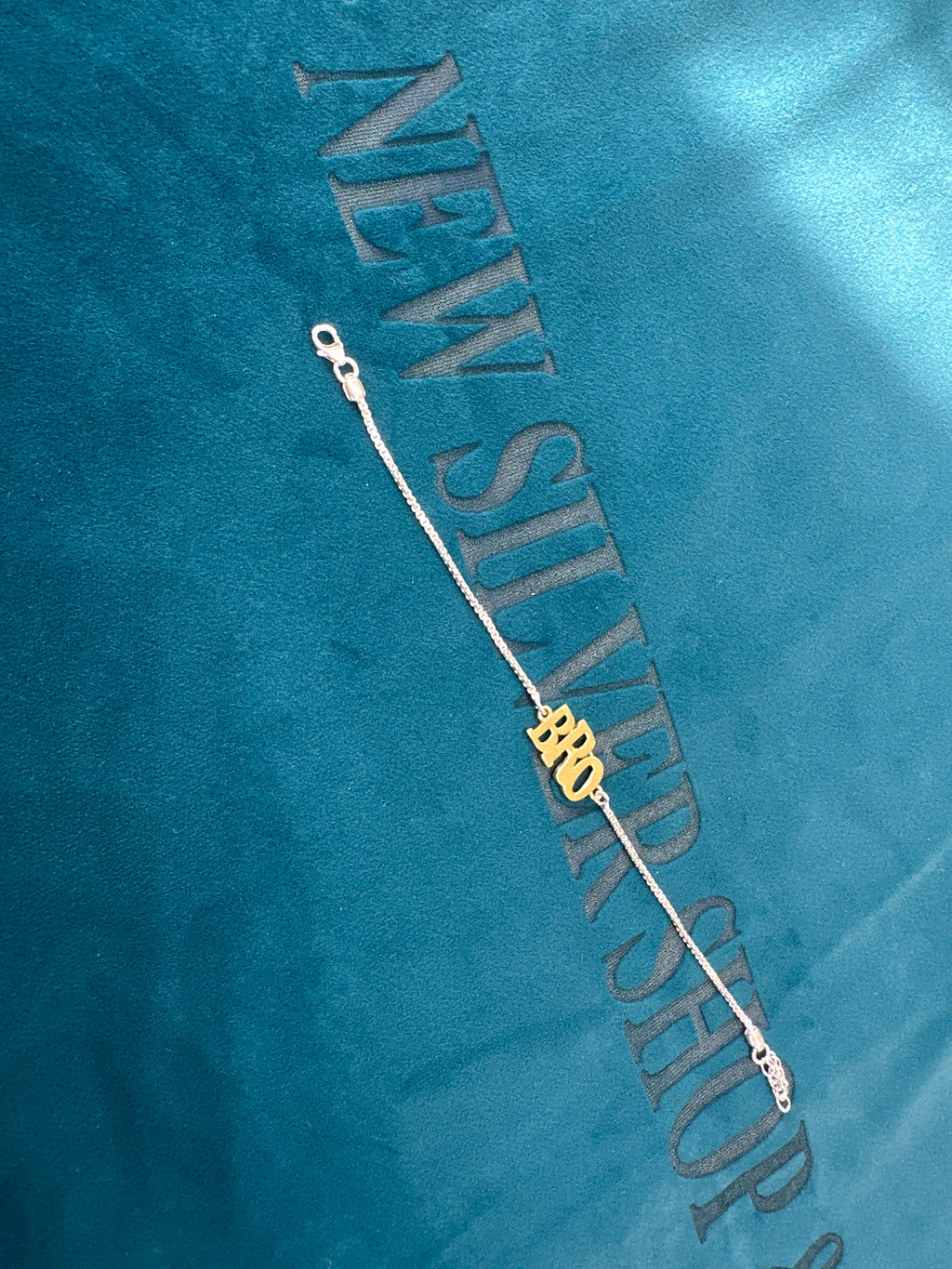 Silver Fancy Rakhi