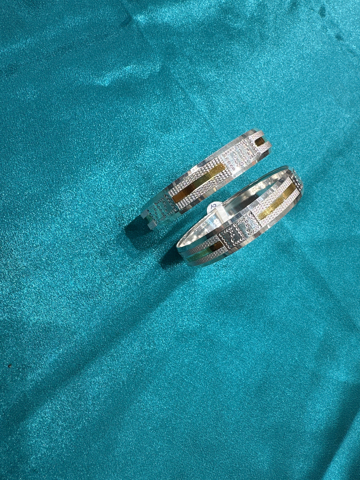 Designer Silver Bangles