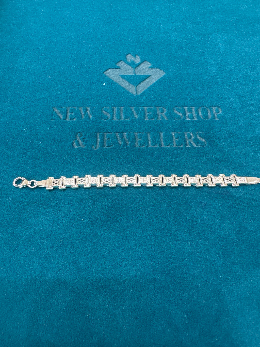 Men’s Designer Silver Bracelet (6mm)