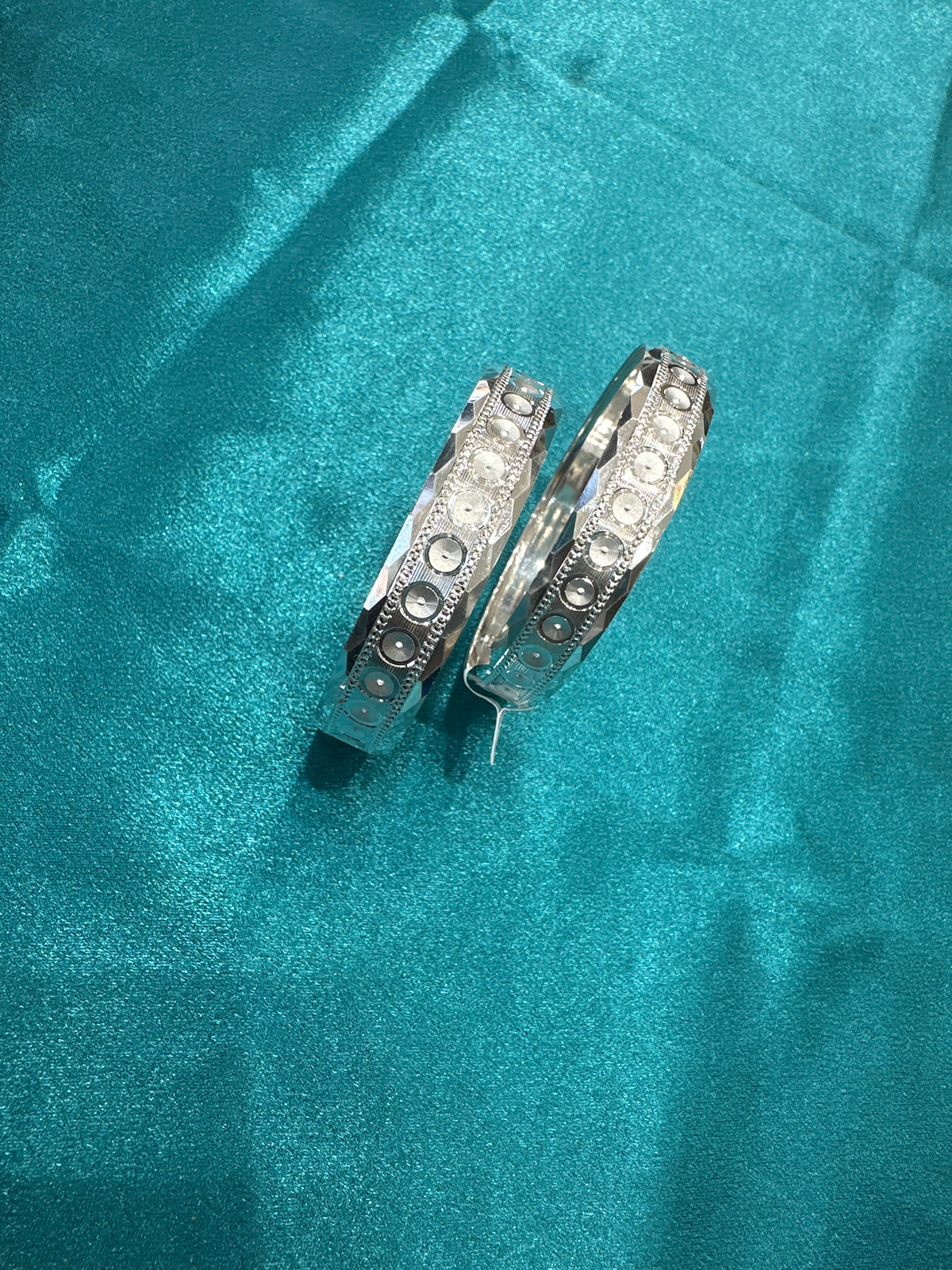 Designer Silver Bangles