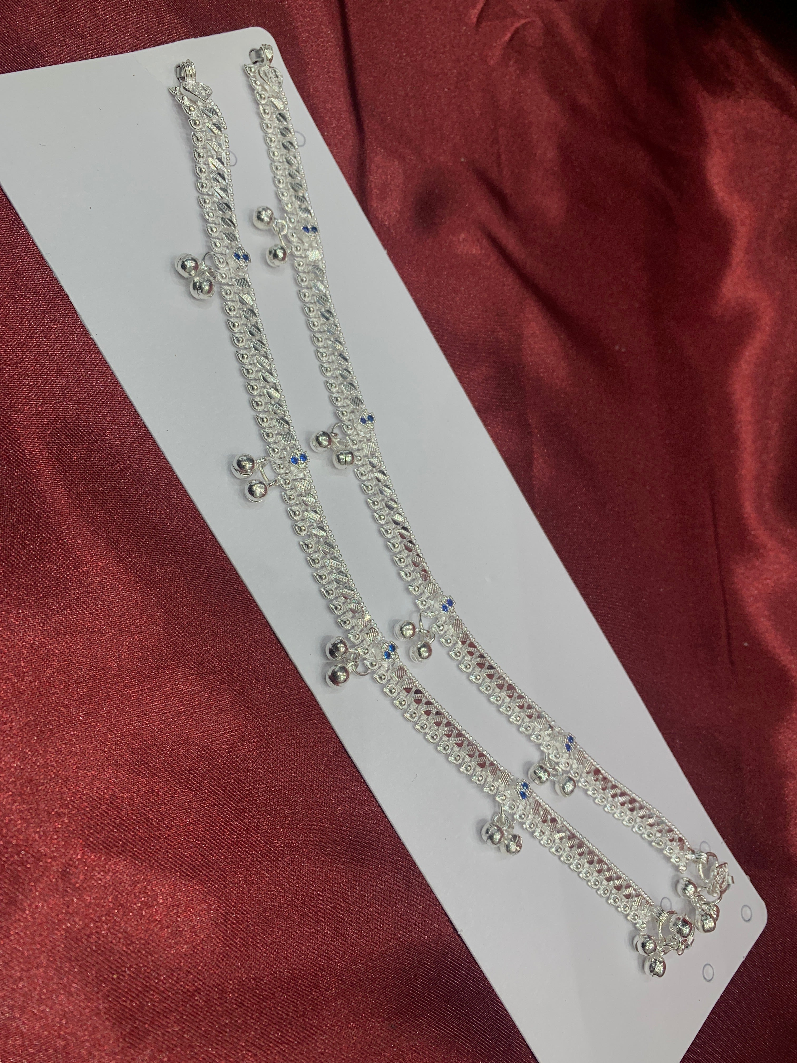 Women’s Fancy/Traditional Silver Anklet
