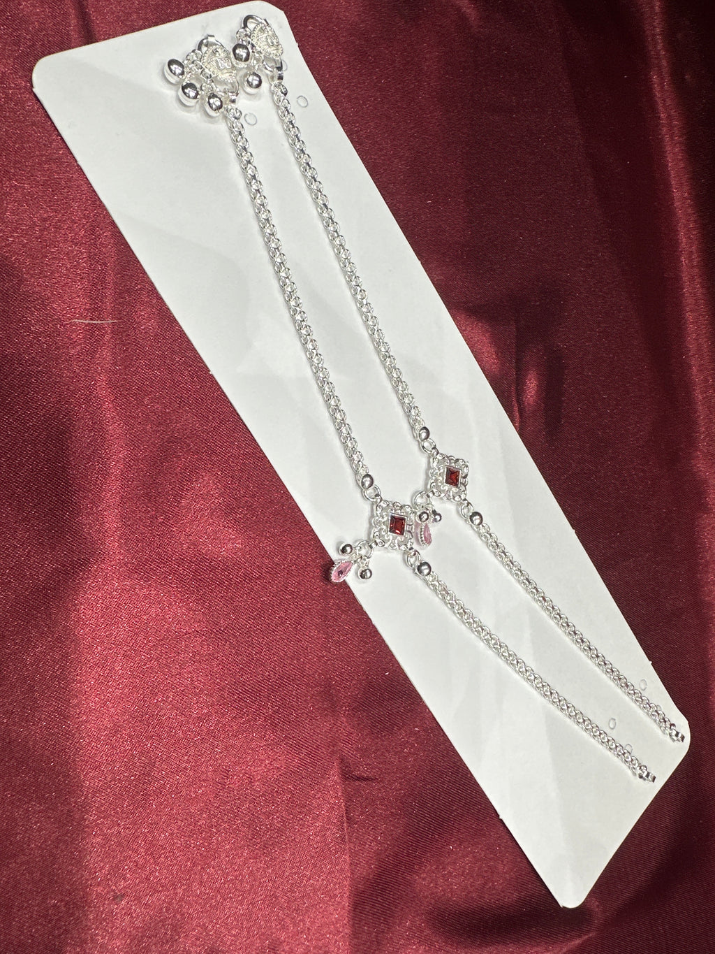 Women’s Fancy/Traditional Silver Anklet