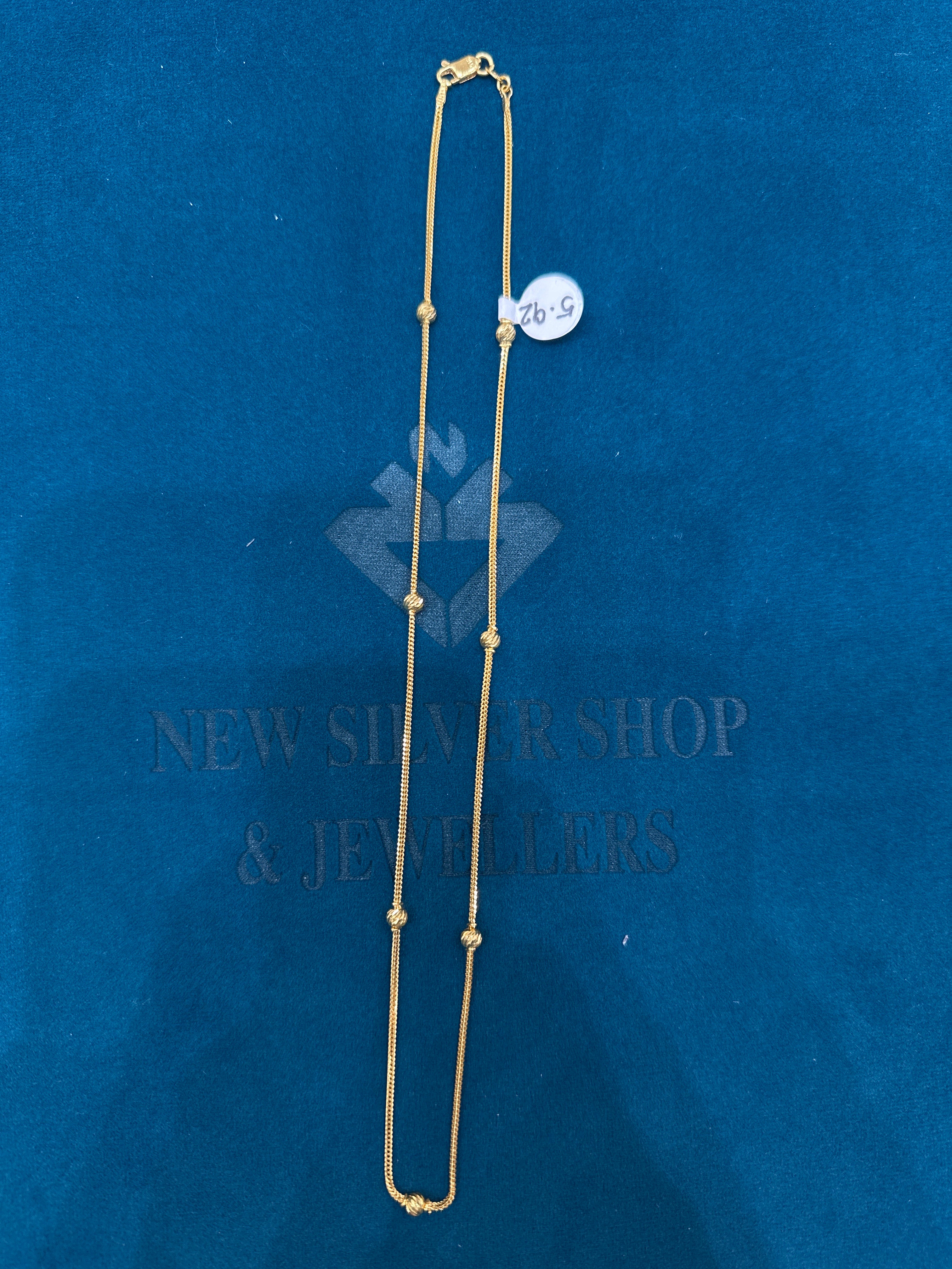 22K Designer Gold Chain