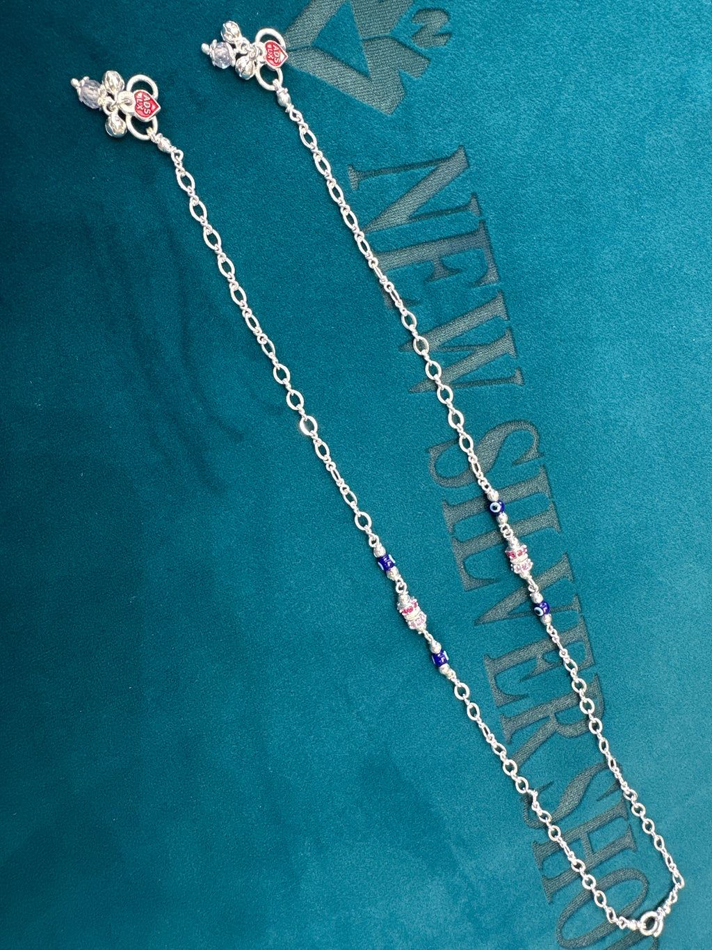 Women’s Fancy/Traditional Silver Anklet
