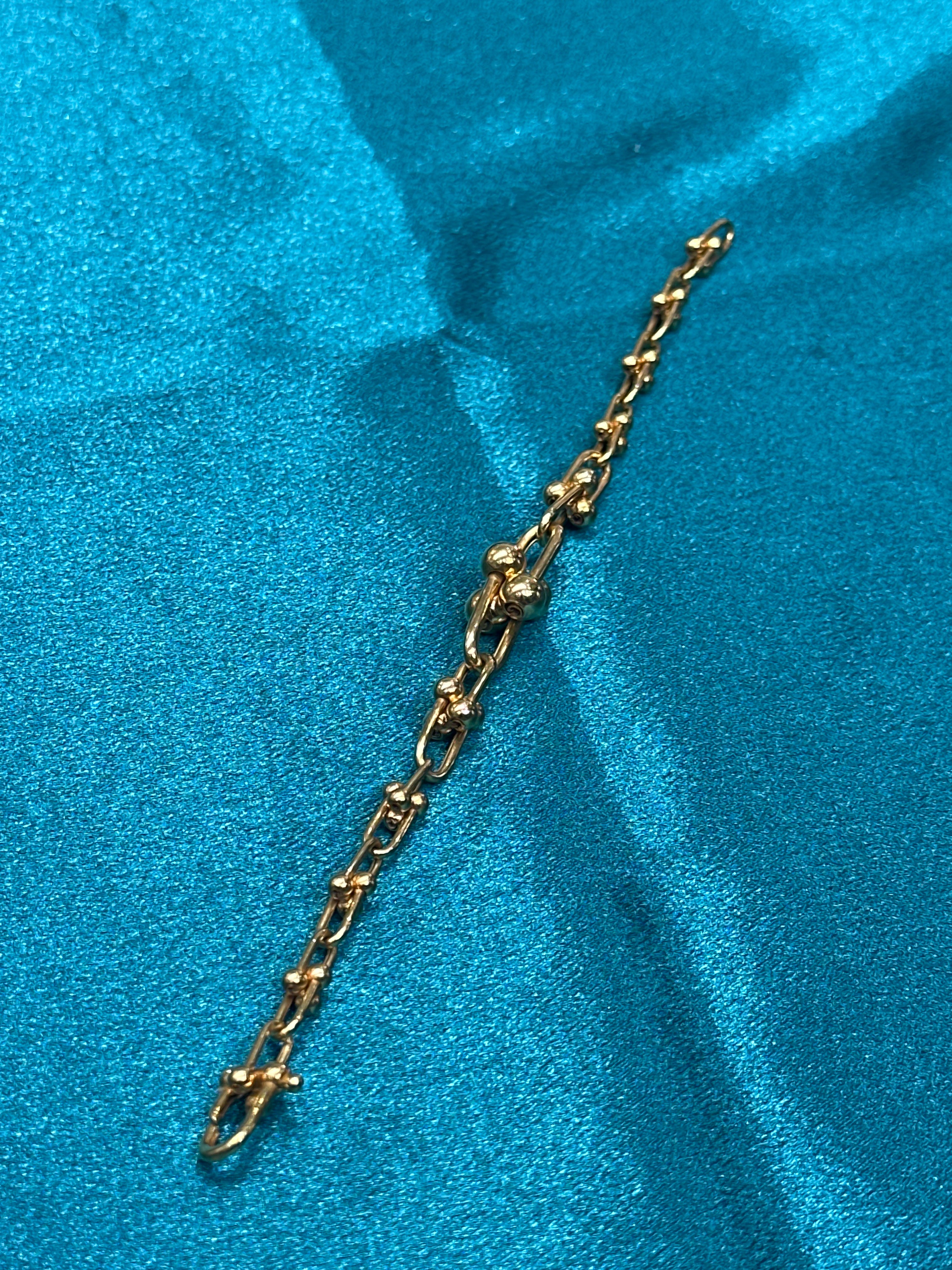 22K Gold Bracelet Tiffany Inpired Bracelet