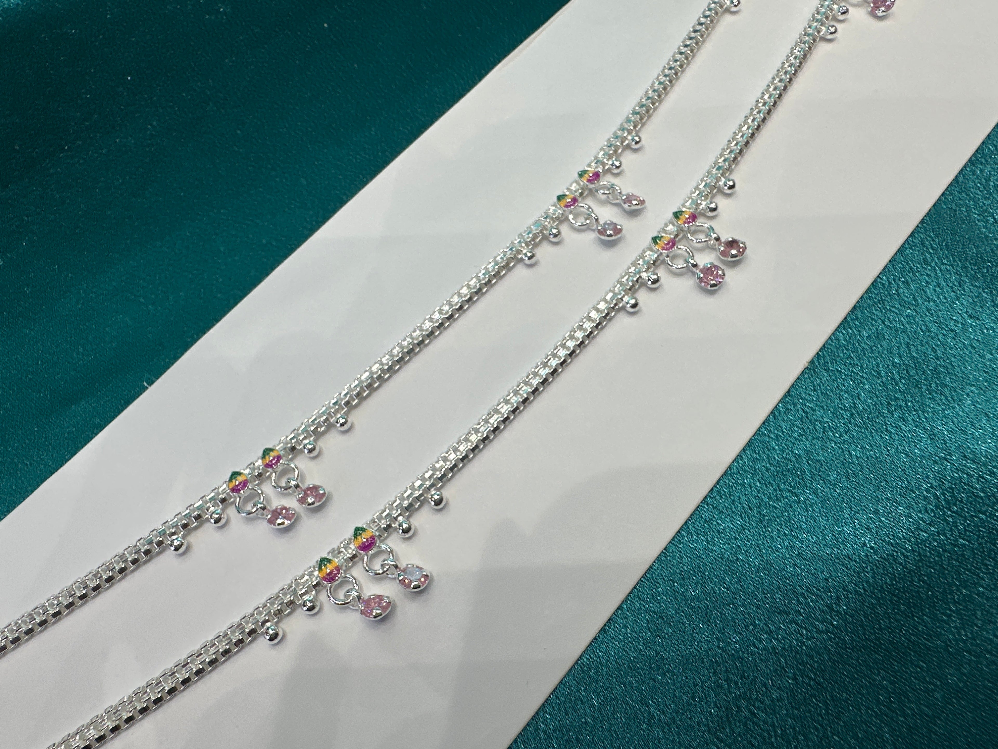 Women’s Fancy/Traditional Silver Anklet