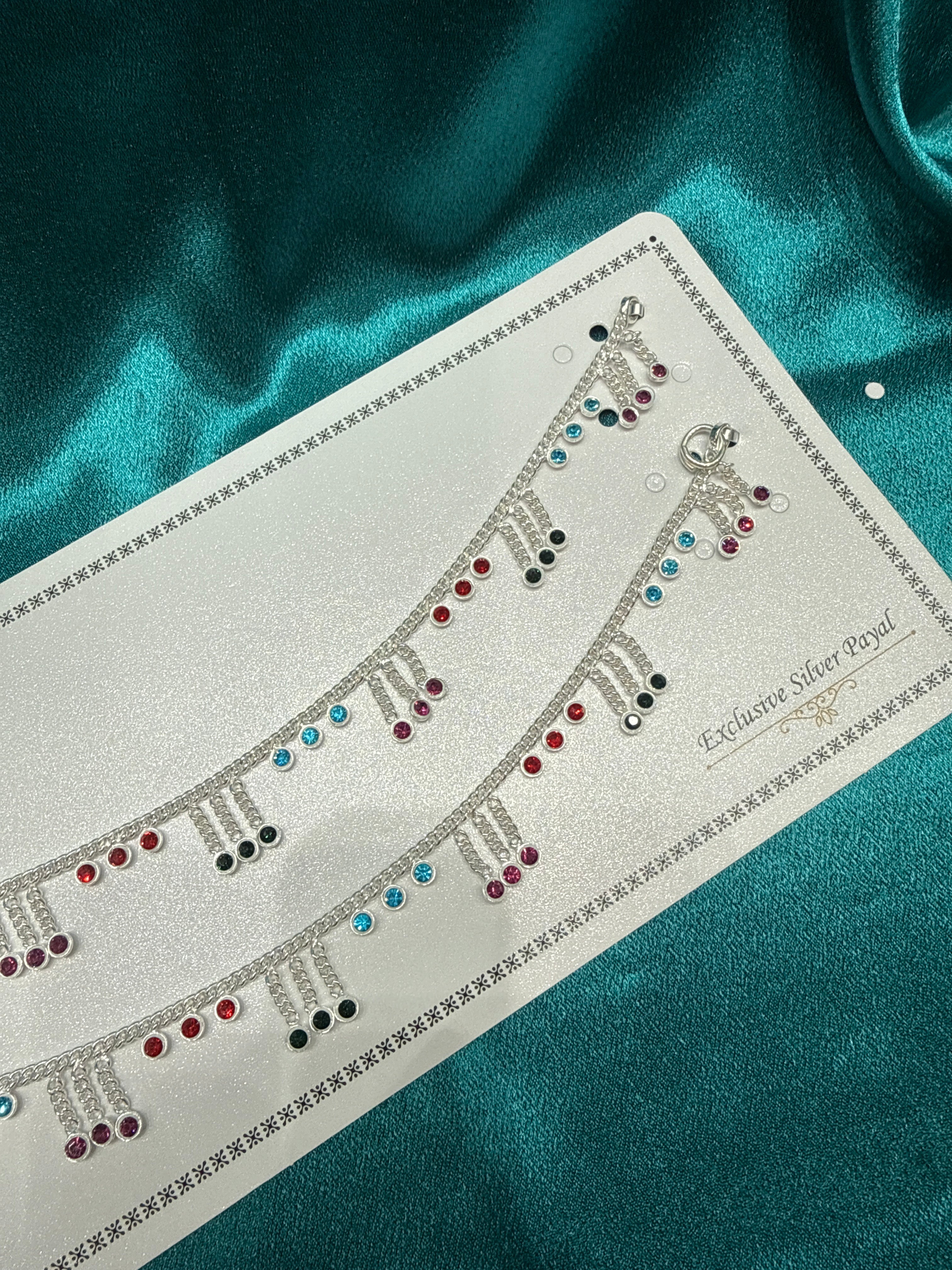 Women’s Fancy/Designer Silver Anklet