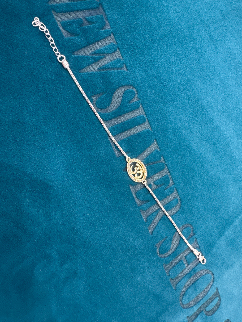 Silver Fancy Rakhi
