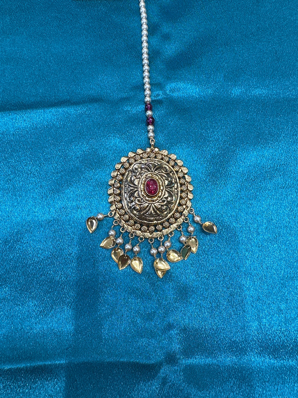 Silver Tikka with Gold plating