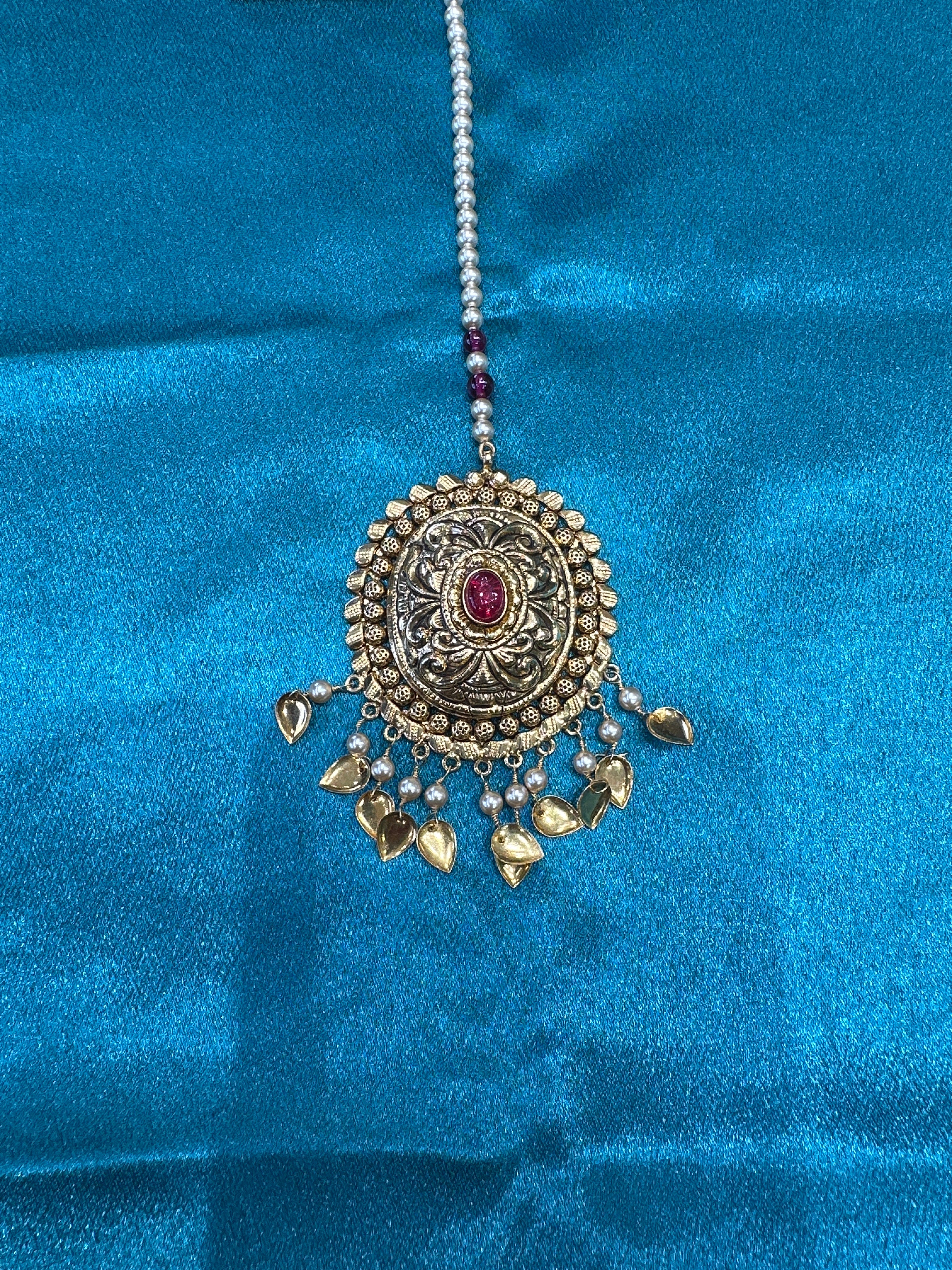 Silver Tikka with Gold plating
