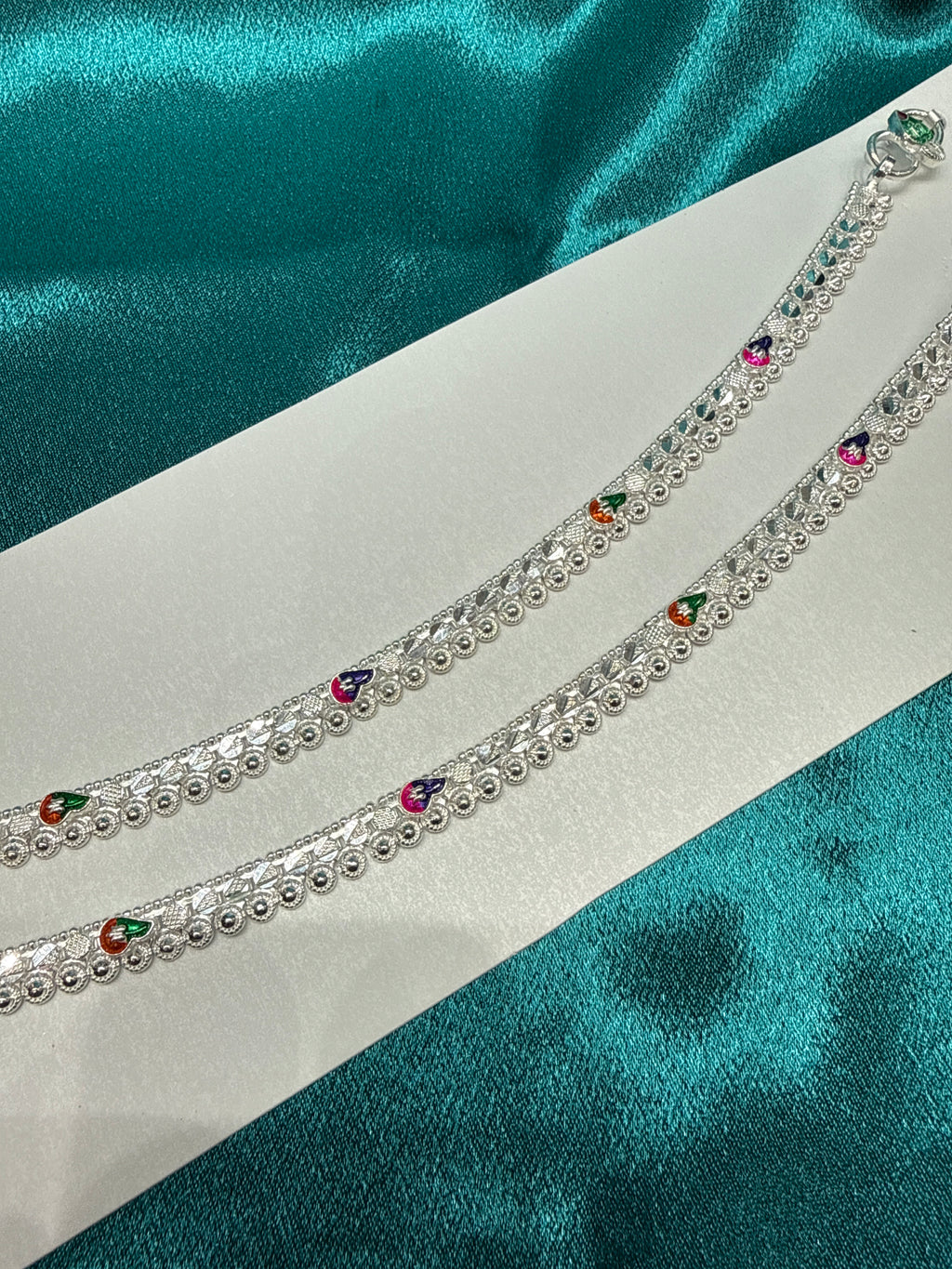 Women’s Fancy/Traditional Silver Anklet