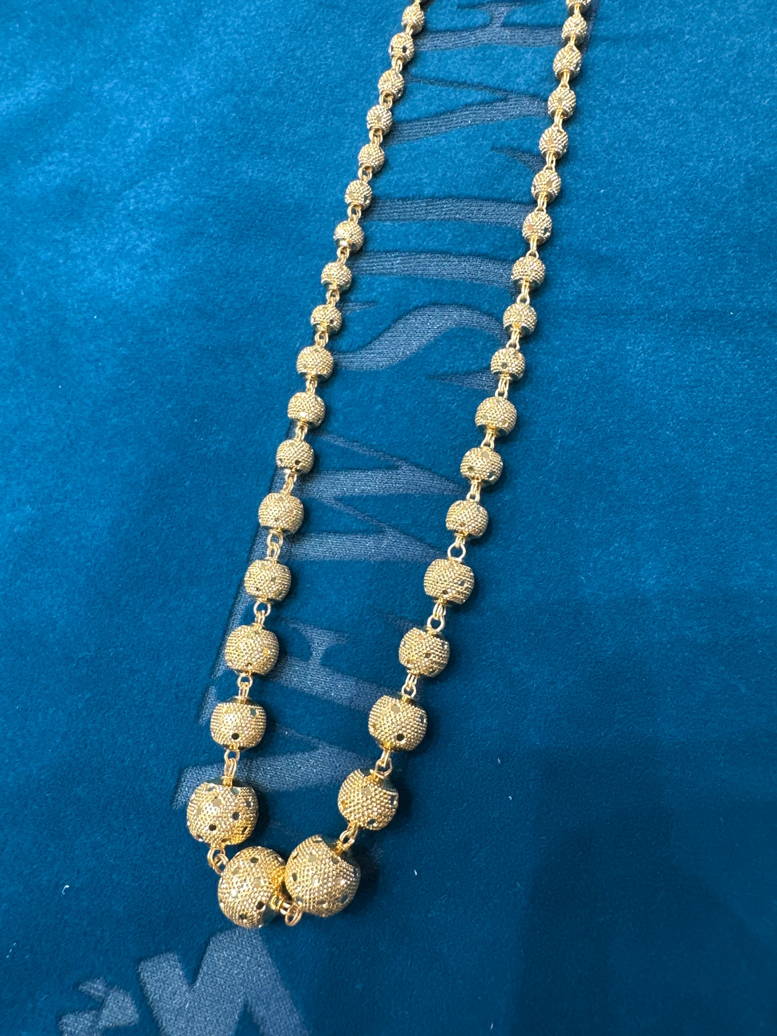 22K Designer Gold Chain
