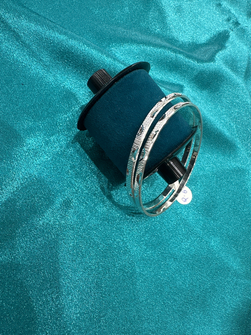 Designer Silver Bangles