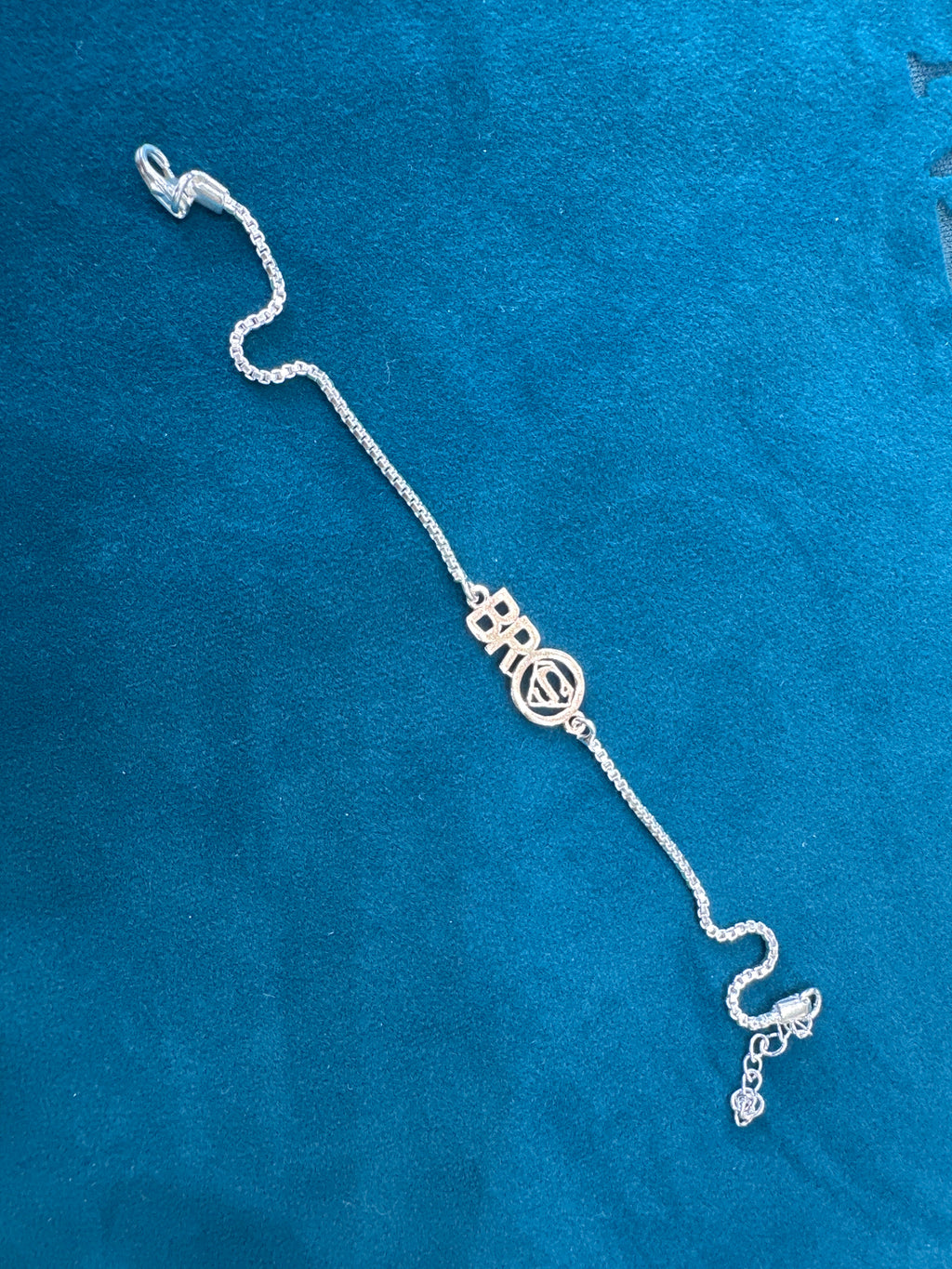 Silver Fancy Rakhi