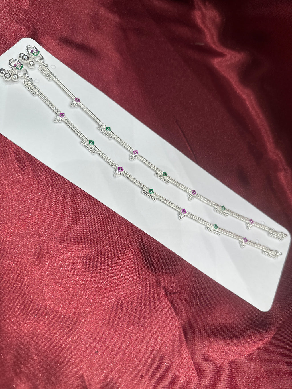 Women’s Fancy/Traditional Silver Anklet