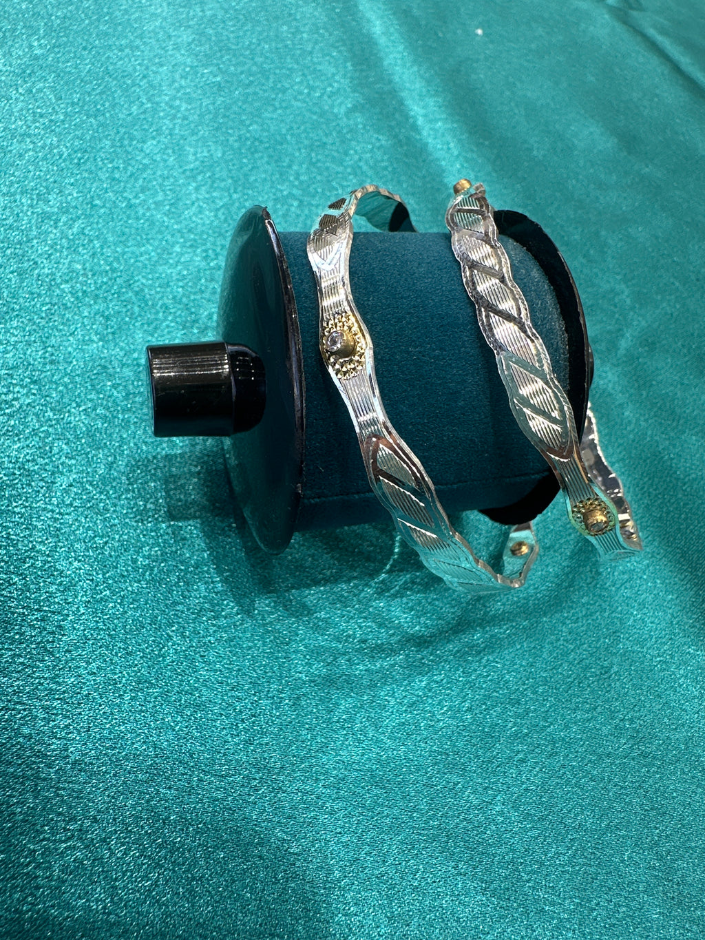 Designer Silver Bangles