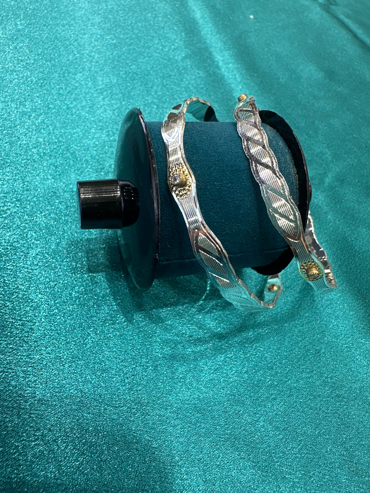Designer Silver Bangles