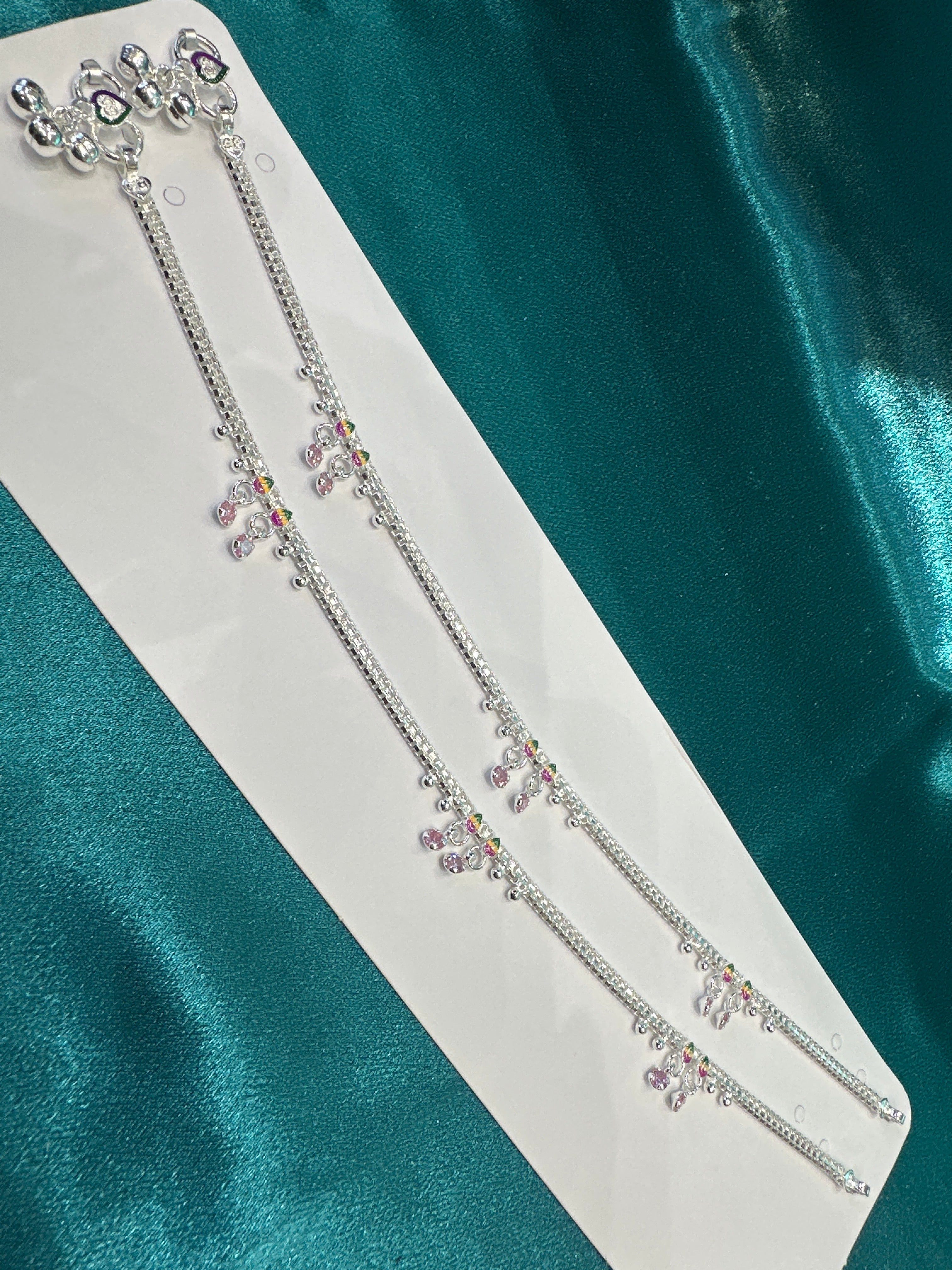 Women’s Fancy/Traditional Silver Anklet