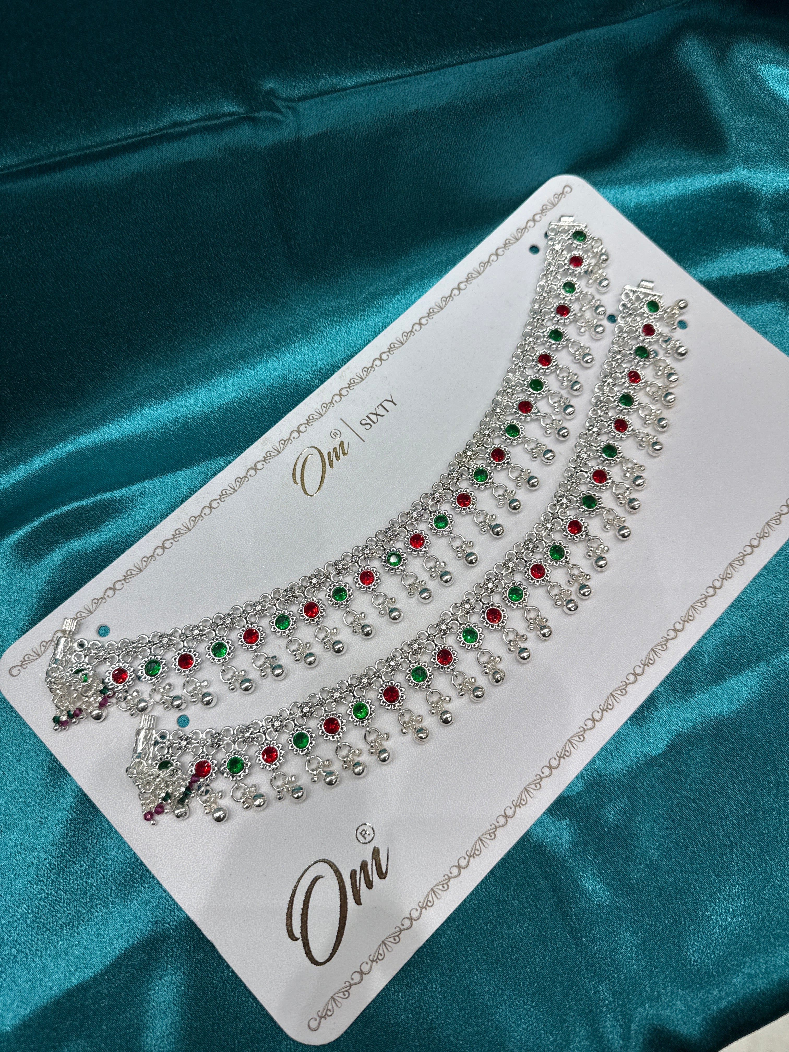 Women’s Traditional Heavy Weight Silver Anklet