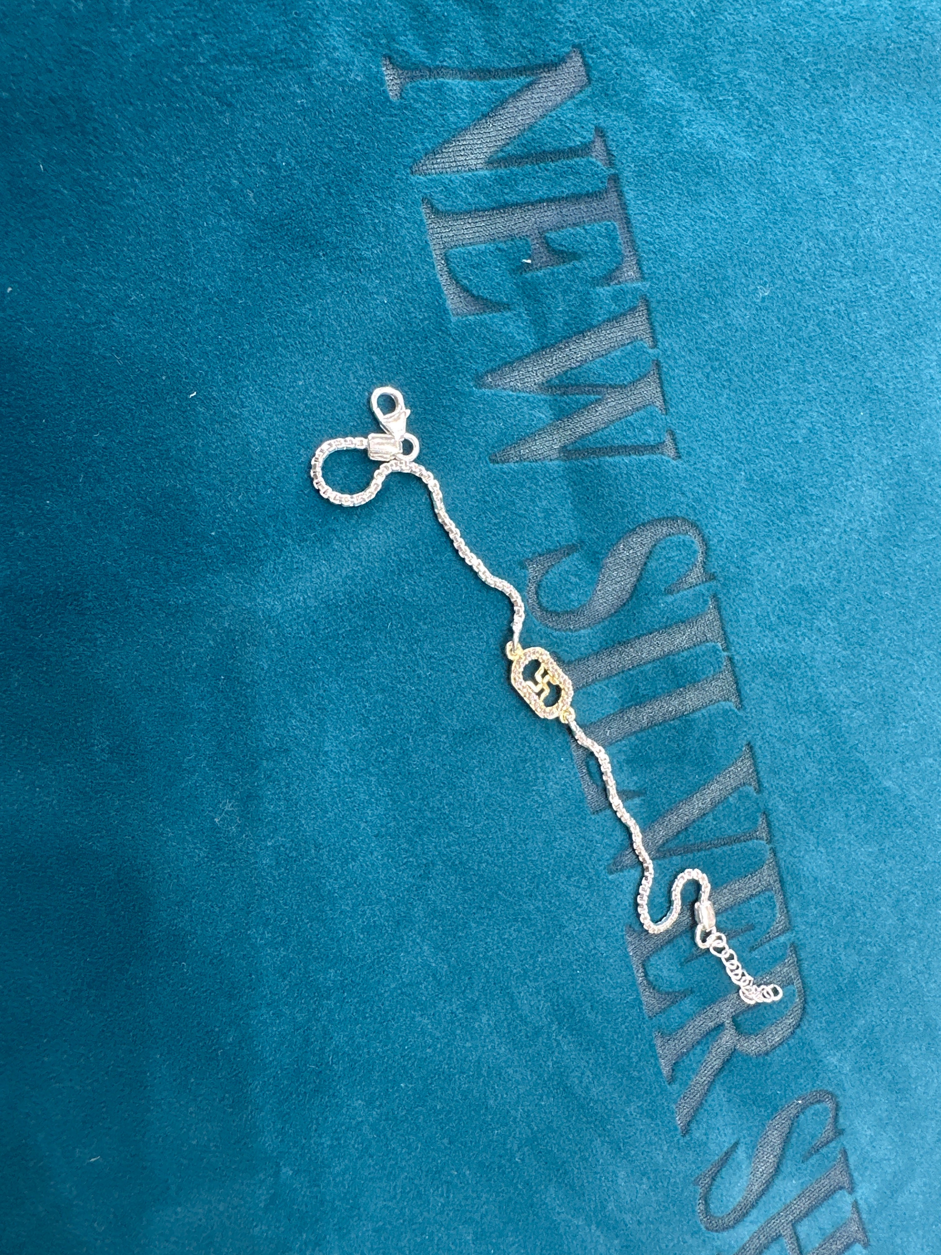 Silver Fancy Rakhi