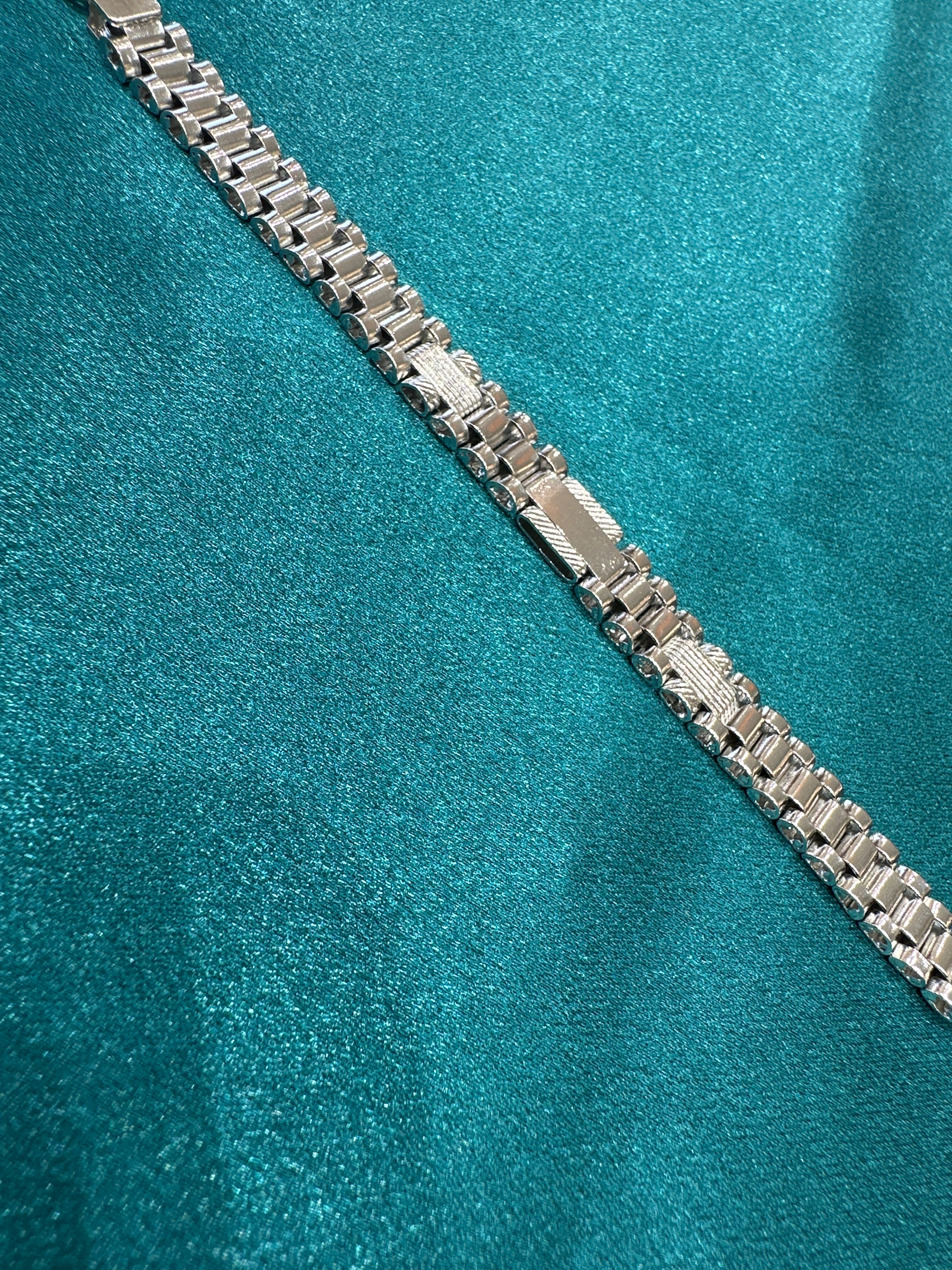 Men’s Designer Silver Bracelet (9mm)