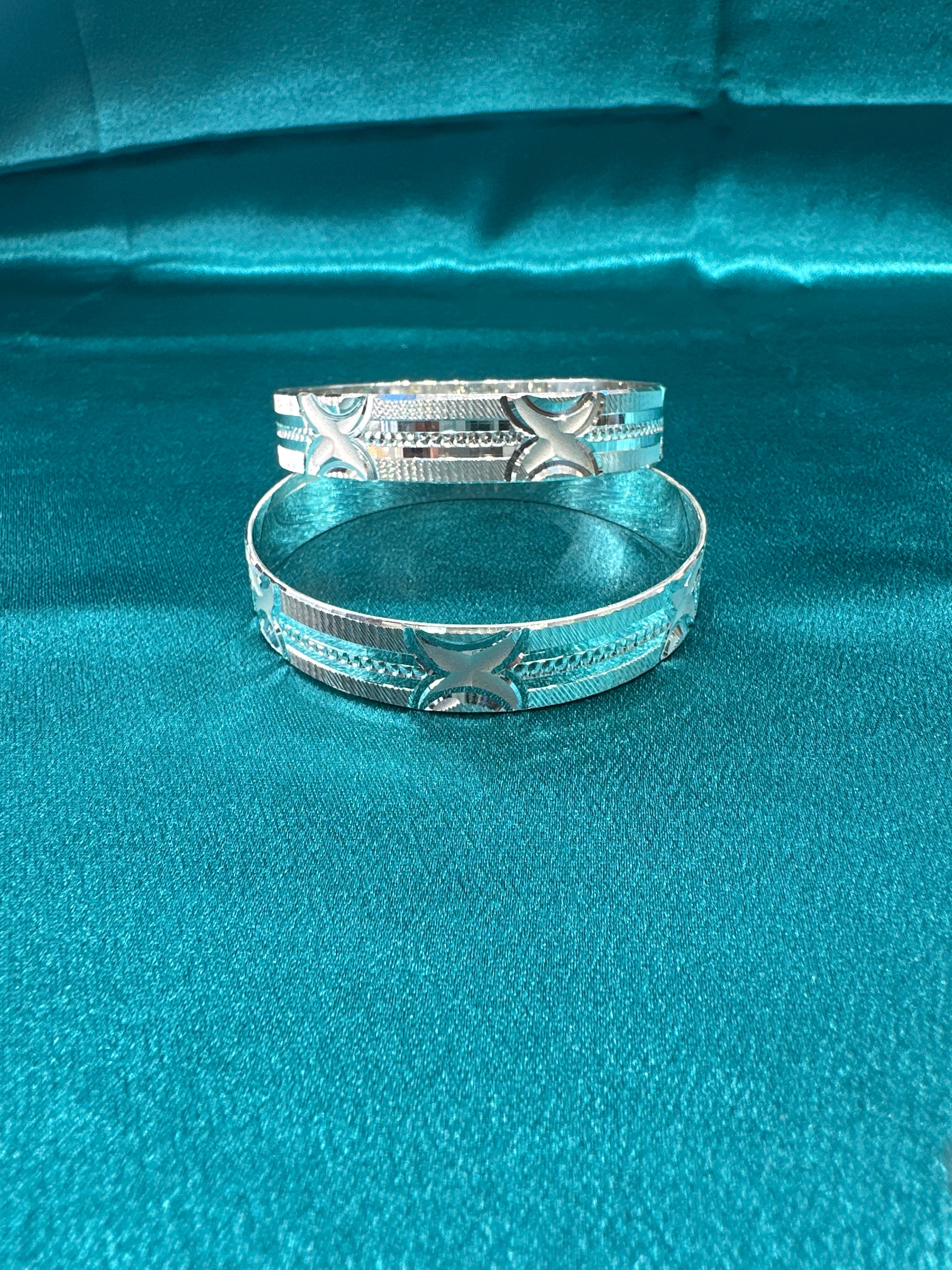 Designer Silver Bangles