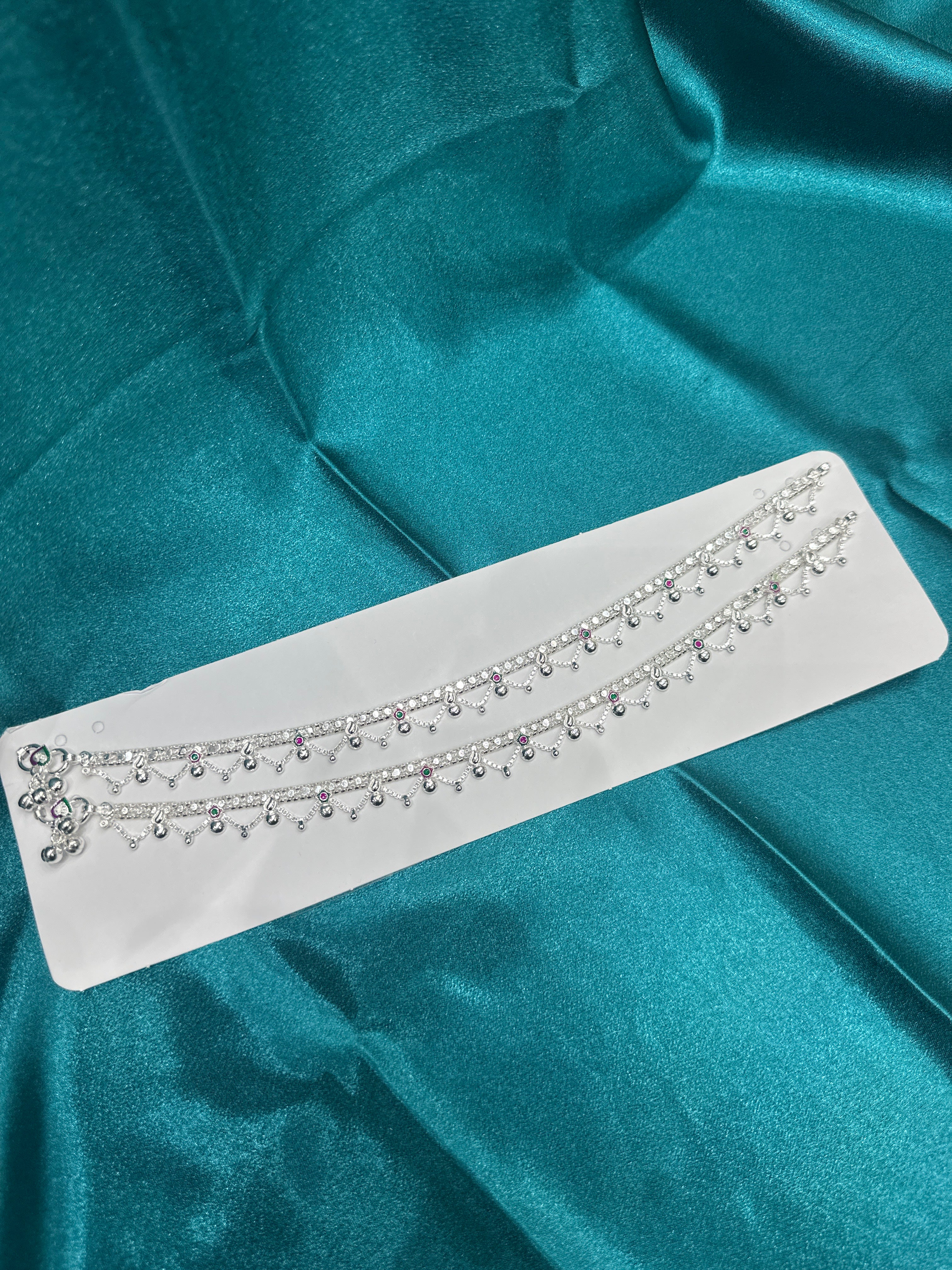 Women’s Fancy/Traditional Silver Anklet