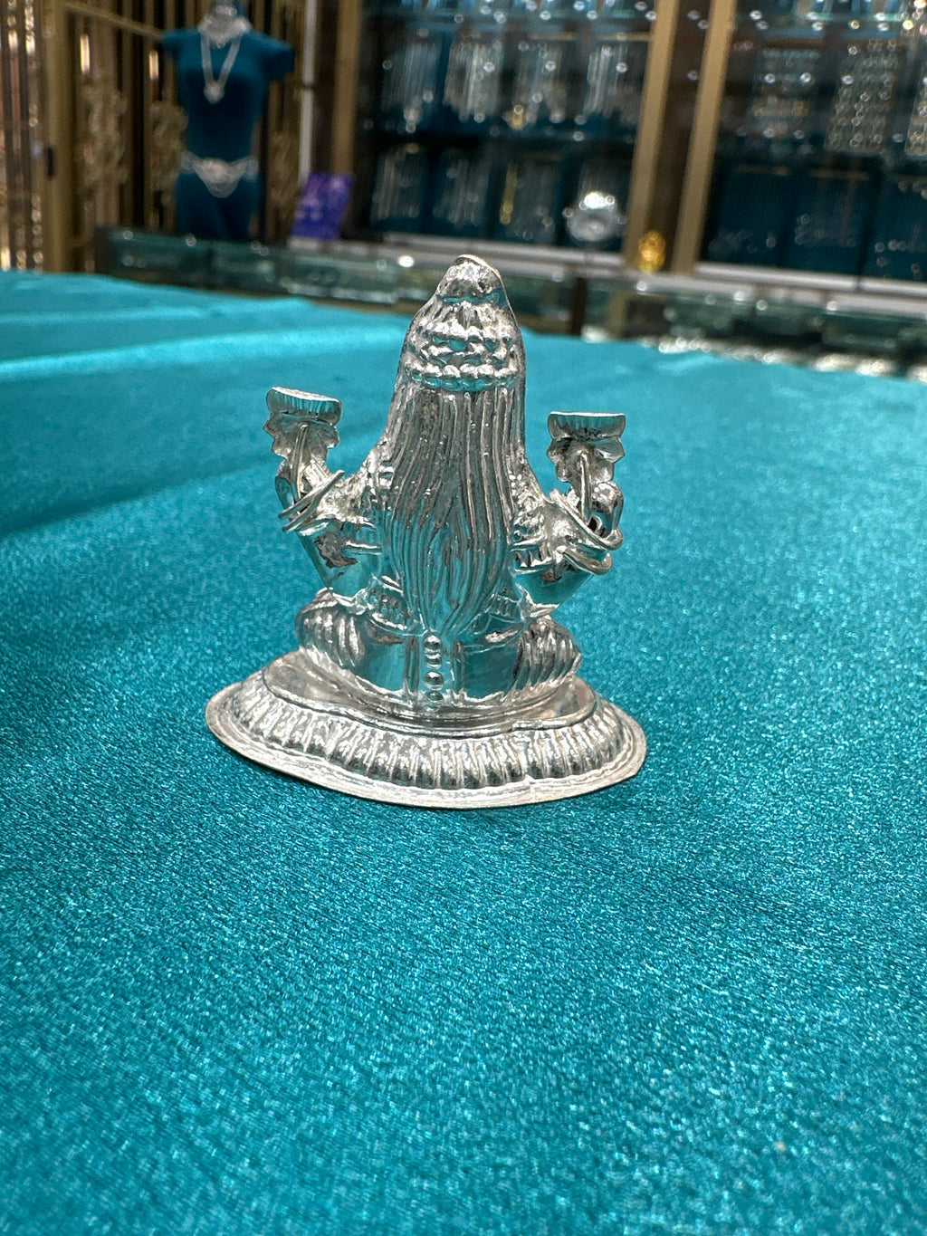 Silver Lakshmi Ji Idol