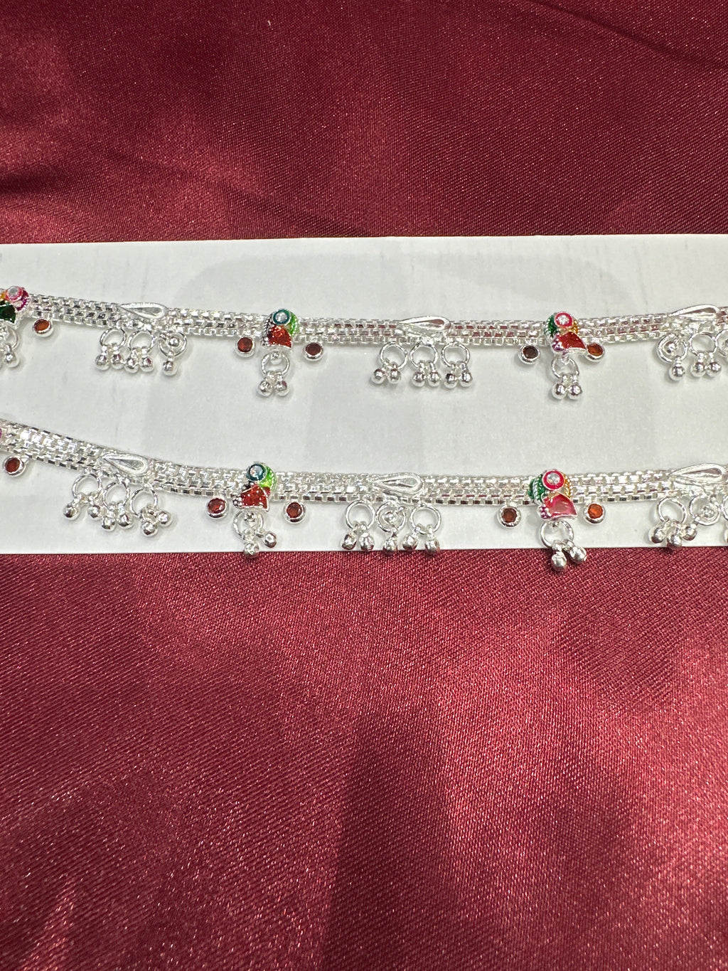 Women’s Fancy/Traditional Silver Anklet