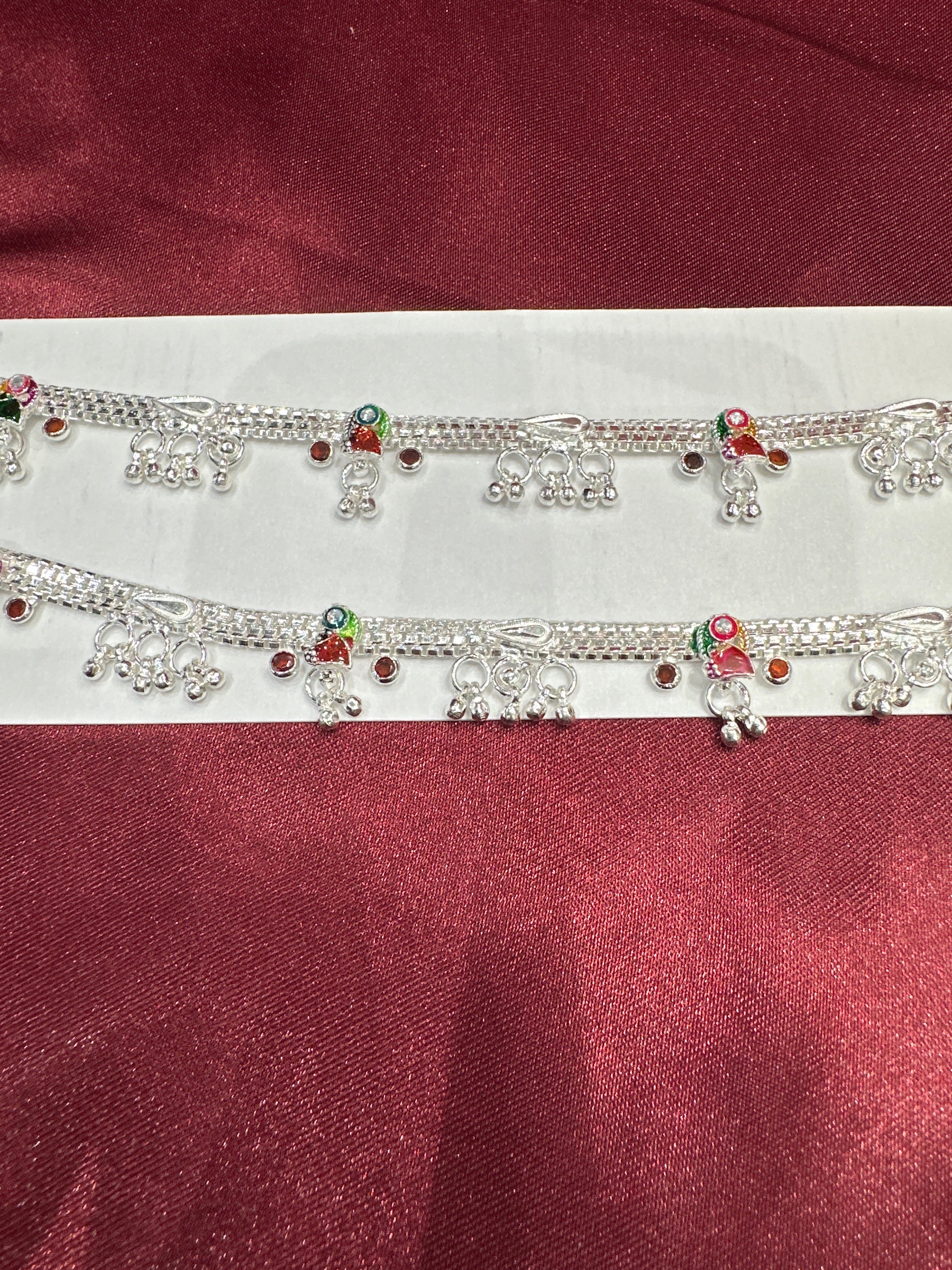 Women’s Fancy/Traditional Silver Anklet