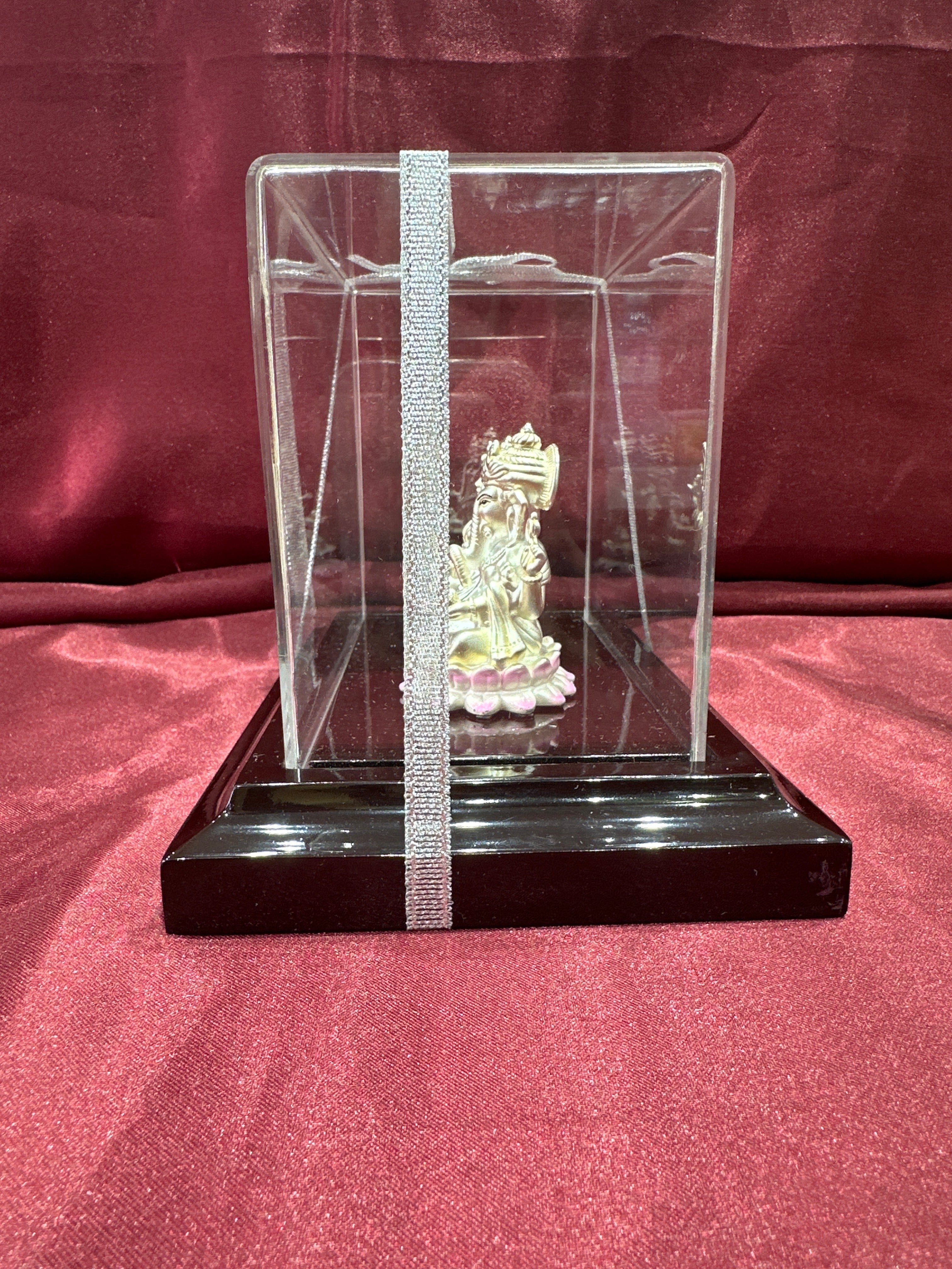 Pure Silver Lakshmi Ganesh  Idol (Murti)