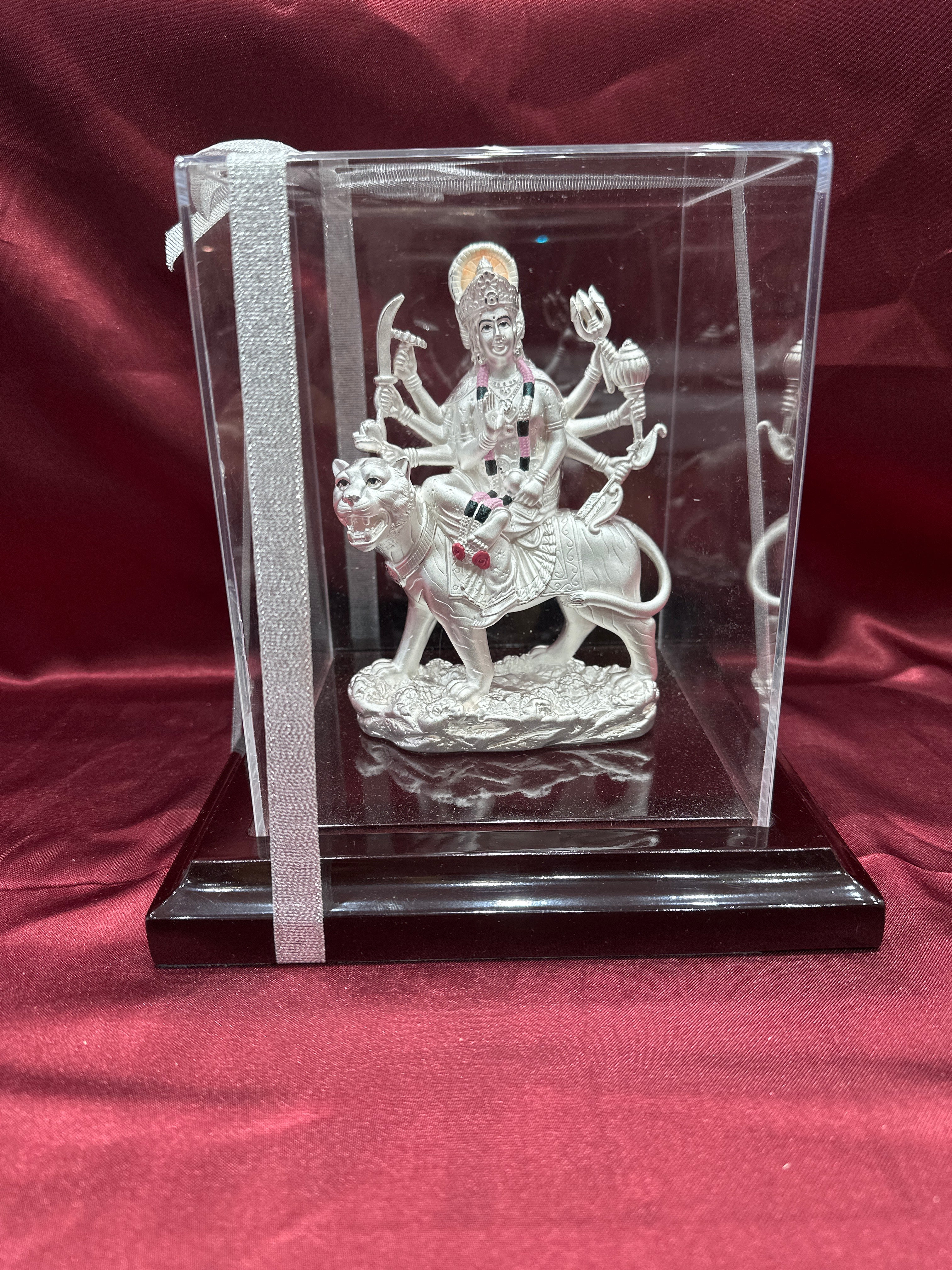Pure Silver Ambe Mata ji Idol (Murti)