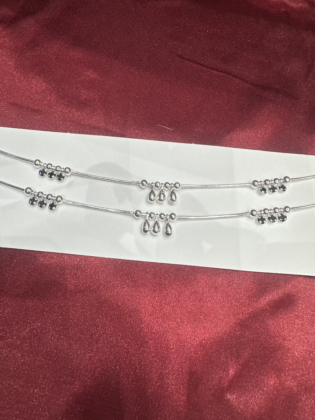 Women’s Fancy/Traditional Silver Anklet