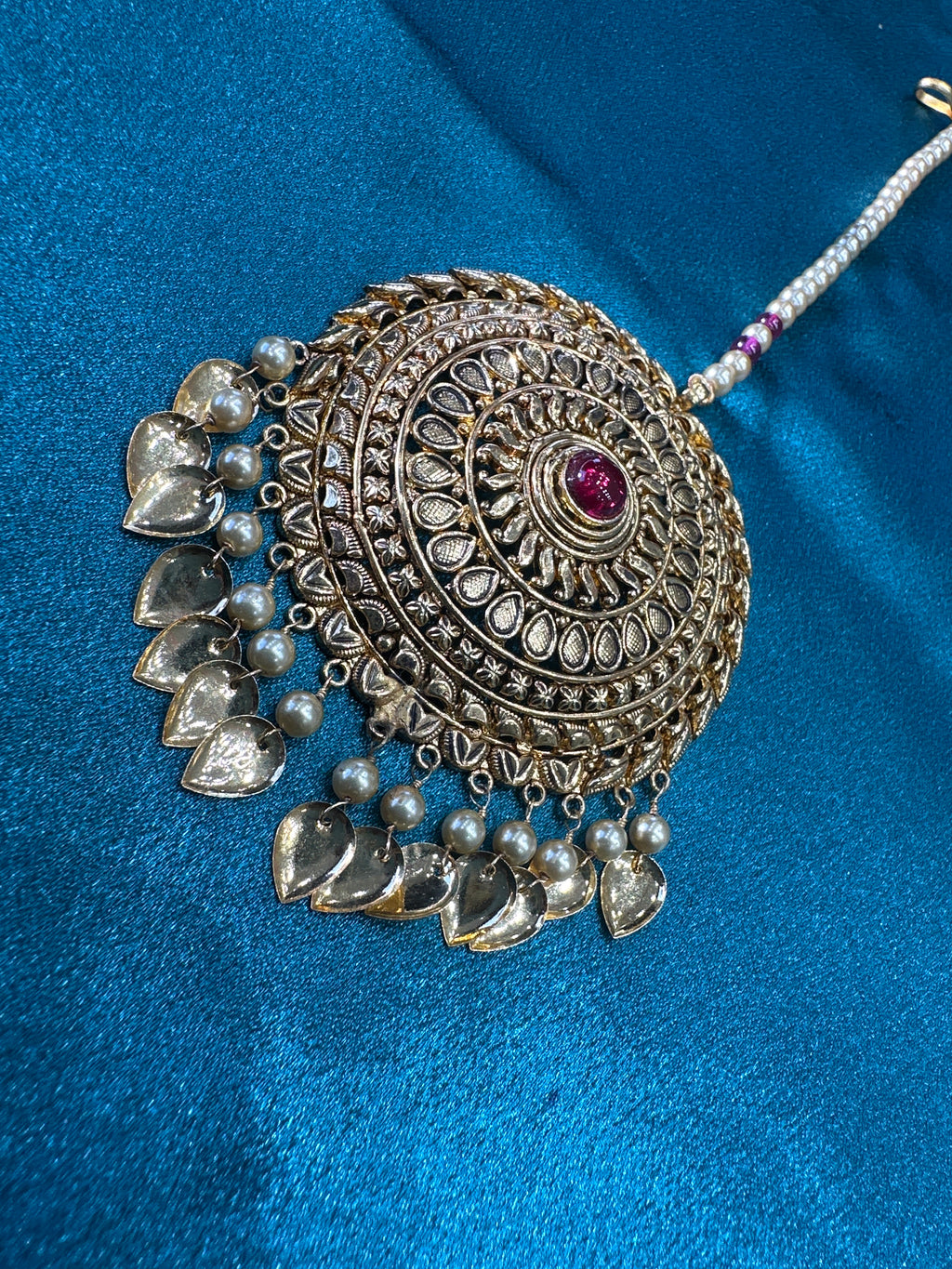 Silver Tikka with Gold plating