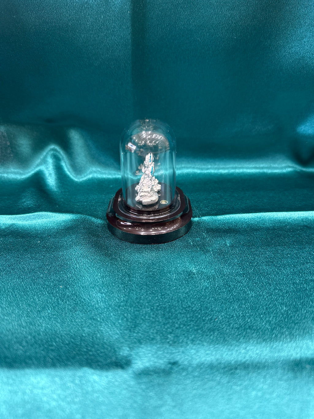 Pure Silver Lakshmi Ganesh ji Idol (Murti)